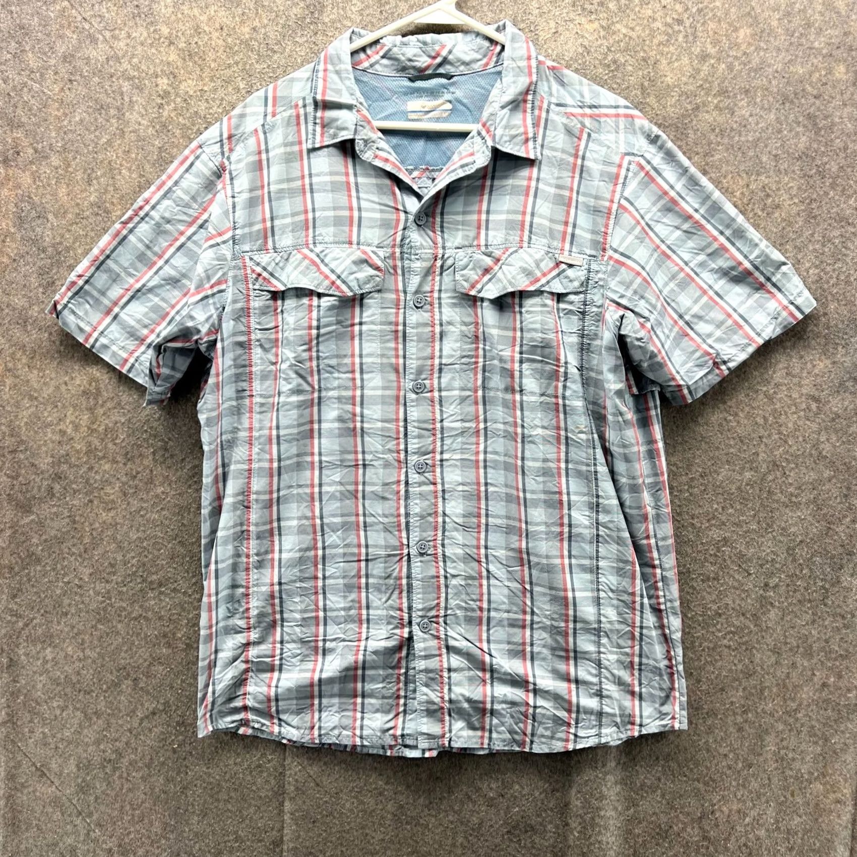 Vintage VINTAGE Columbia Shirt Mens Large Blue Button Down Hike Omni Shield Vented Plaid Fishing Size US L / EU 52-54 / 3 - 2 Thumbnail