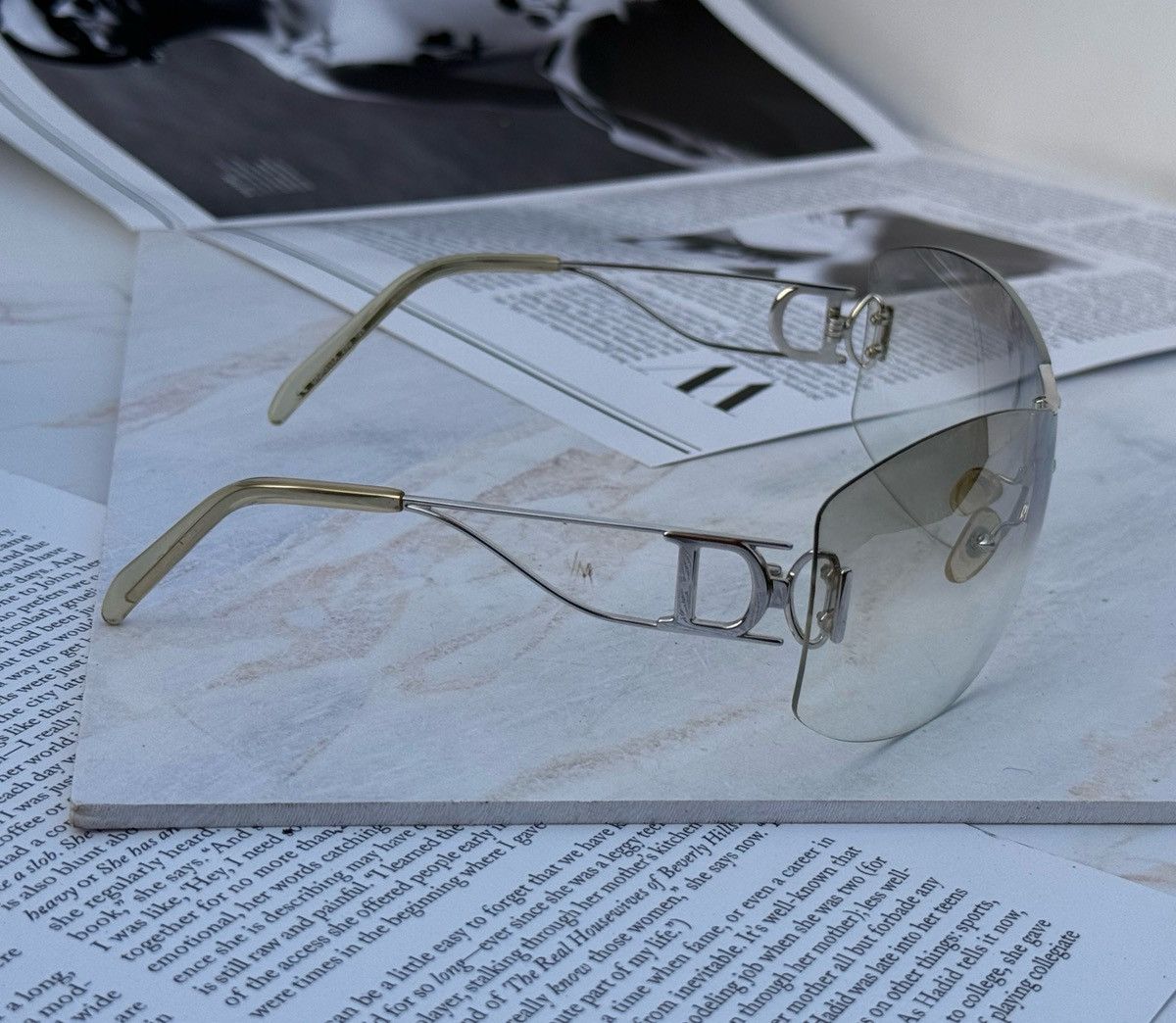 Dior Dior Galliano vintage sunglasses Diorella Size ONE SIZE - 18 Thumbnail