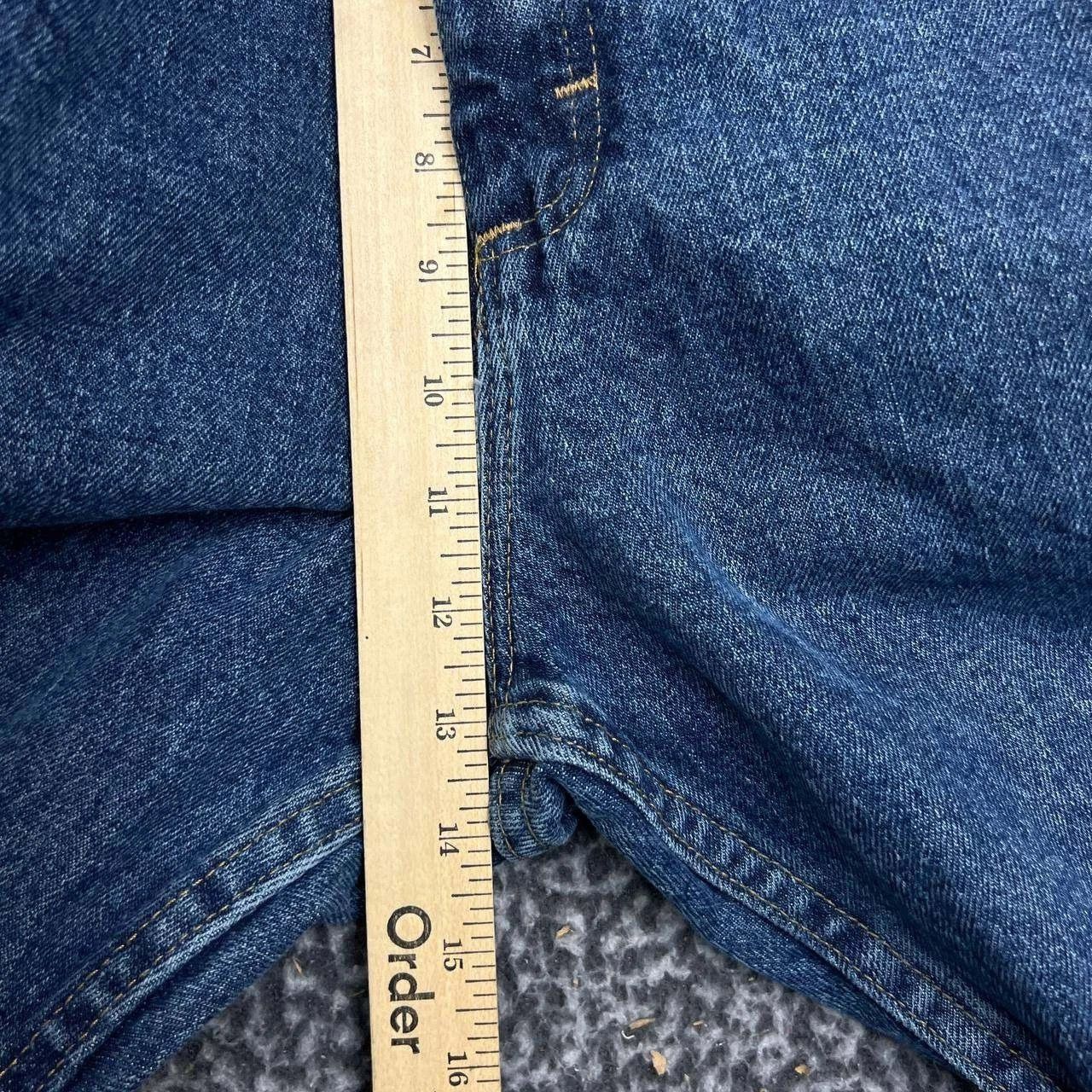 Wrangler Wrangler Jeans Men 38x30 Blue Relaxed Fit Denim Pants Cotton Size US 38 / EU 54 - 6 Thumbnail