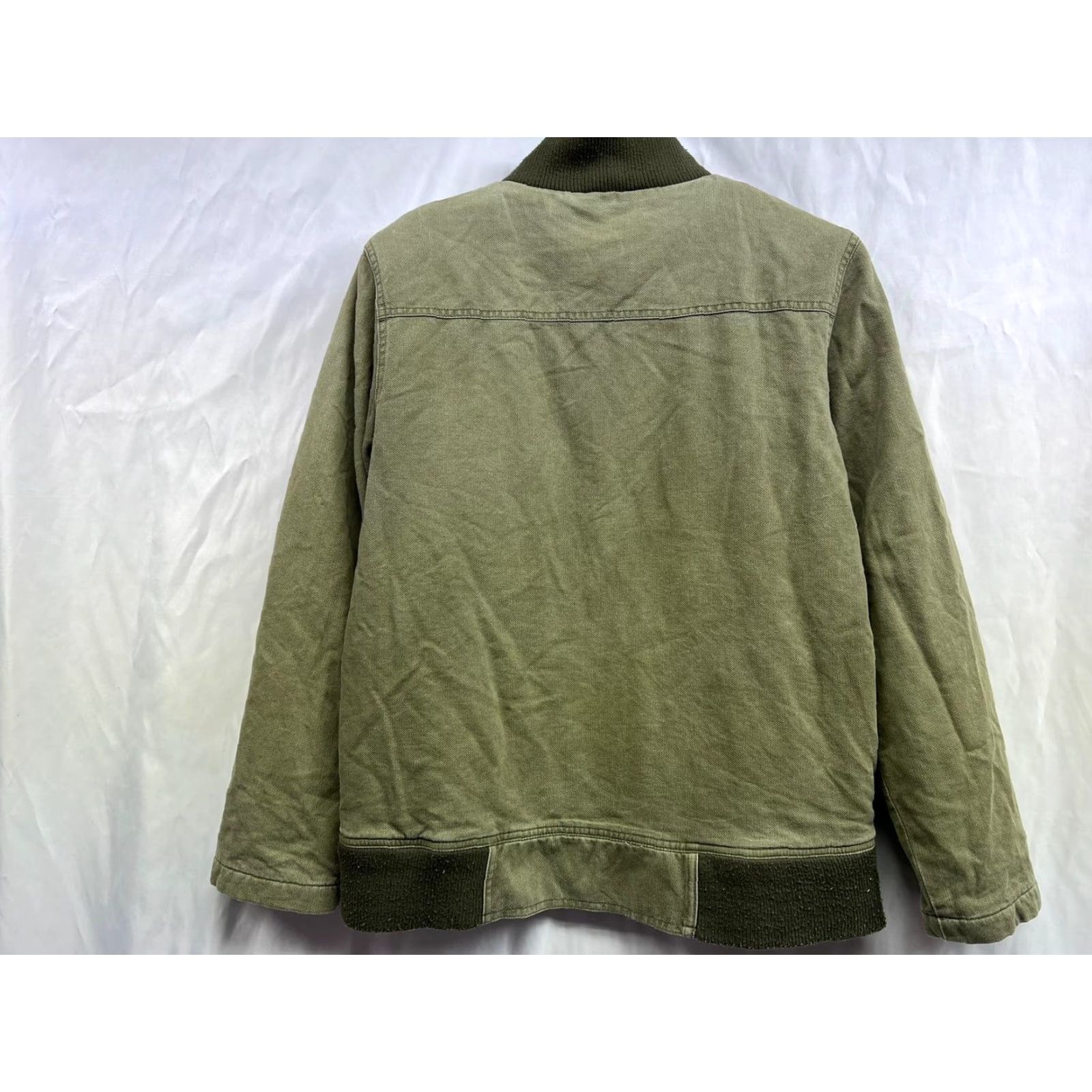 Vintage VINTAGE Army Green Tactical Military Utility Jacket AM3 Men Full Zip Up Size M Green Military Jacket Mens Size US M / EU 48-50 / 2 - 2 Thumbnail