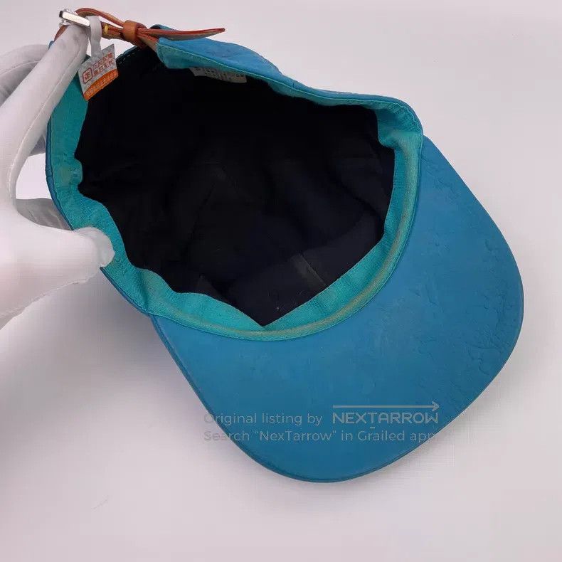 Louis Vuitton Louis Vuitton Blue dark embroidered full print cap Size ONE SIZE - 2 Thumbnail
