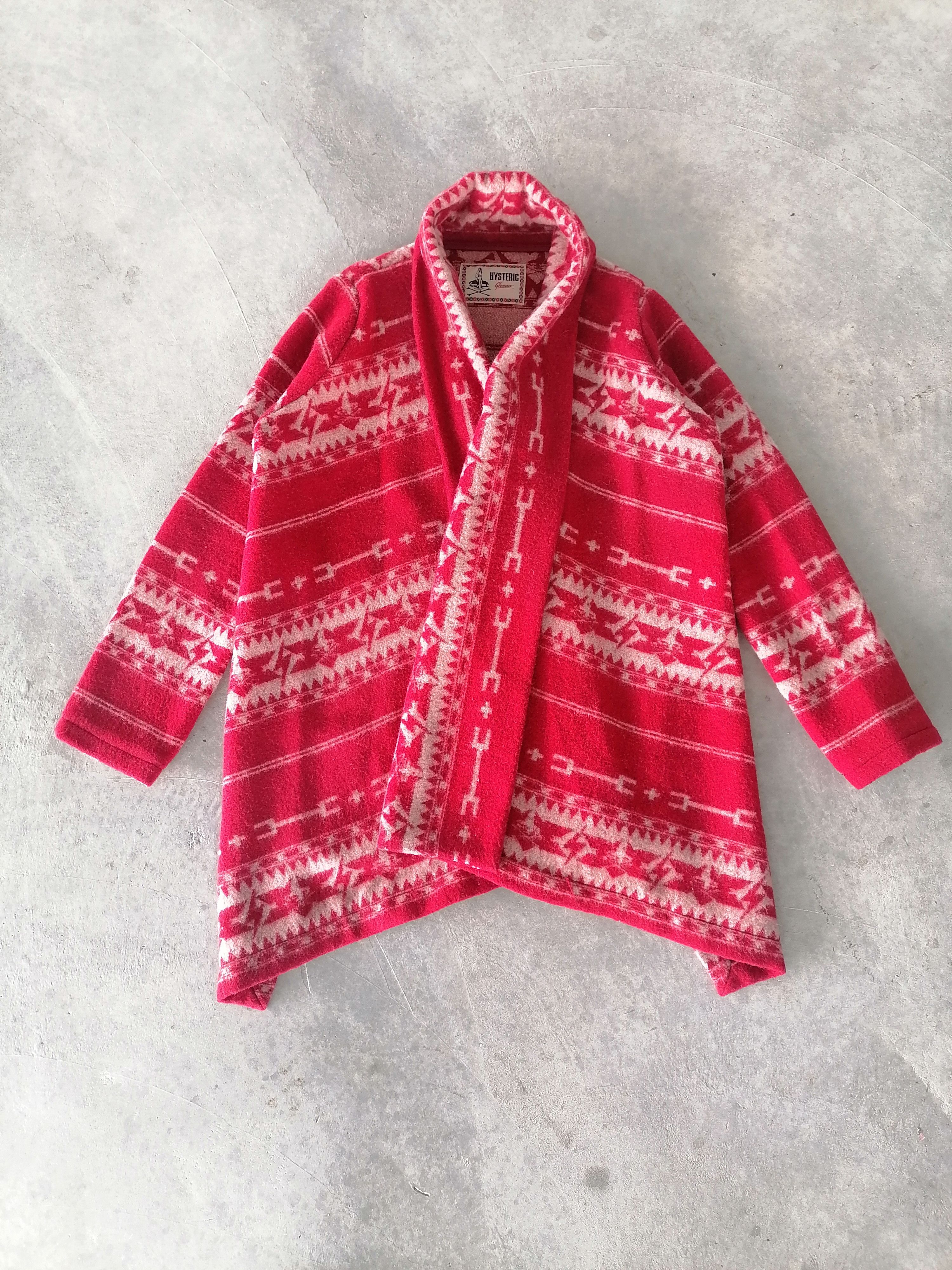 Hysteric Glamour × Japanese Brand GRAIL🔥1 Of 1 Hysteric Glamour Wool Kimono Size US S / EU 44-46 / 1 - 2 Thumbnail