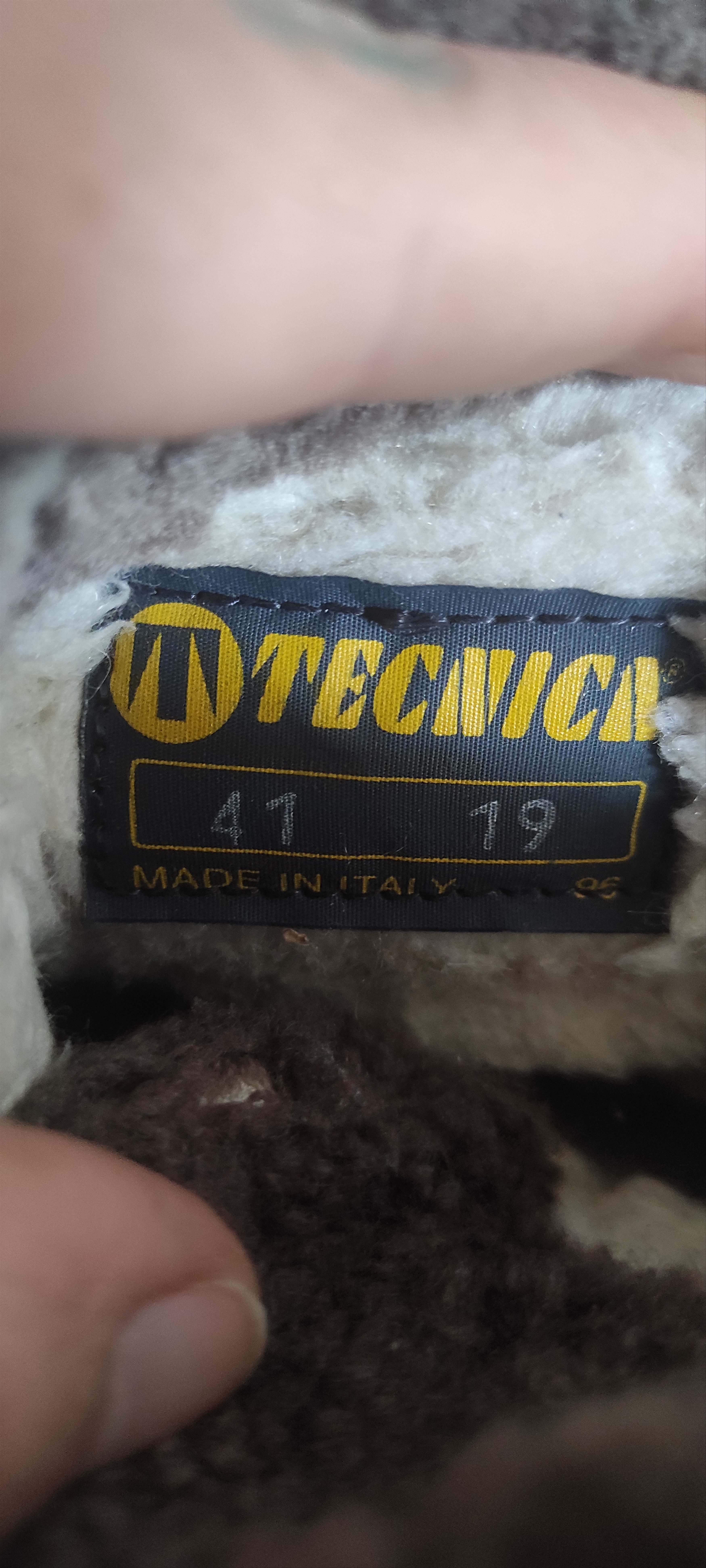 Other Tecnica Yeti Shearling Fur Wool Lace-Up Snow Boots Winter Size US 11 / IT 41 - 15 Thumbnail