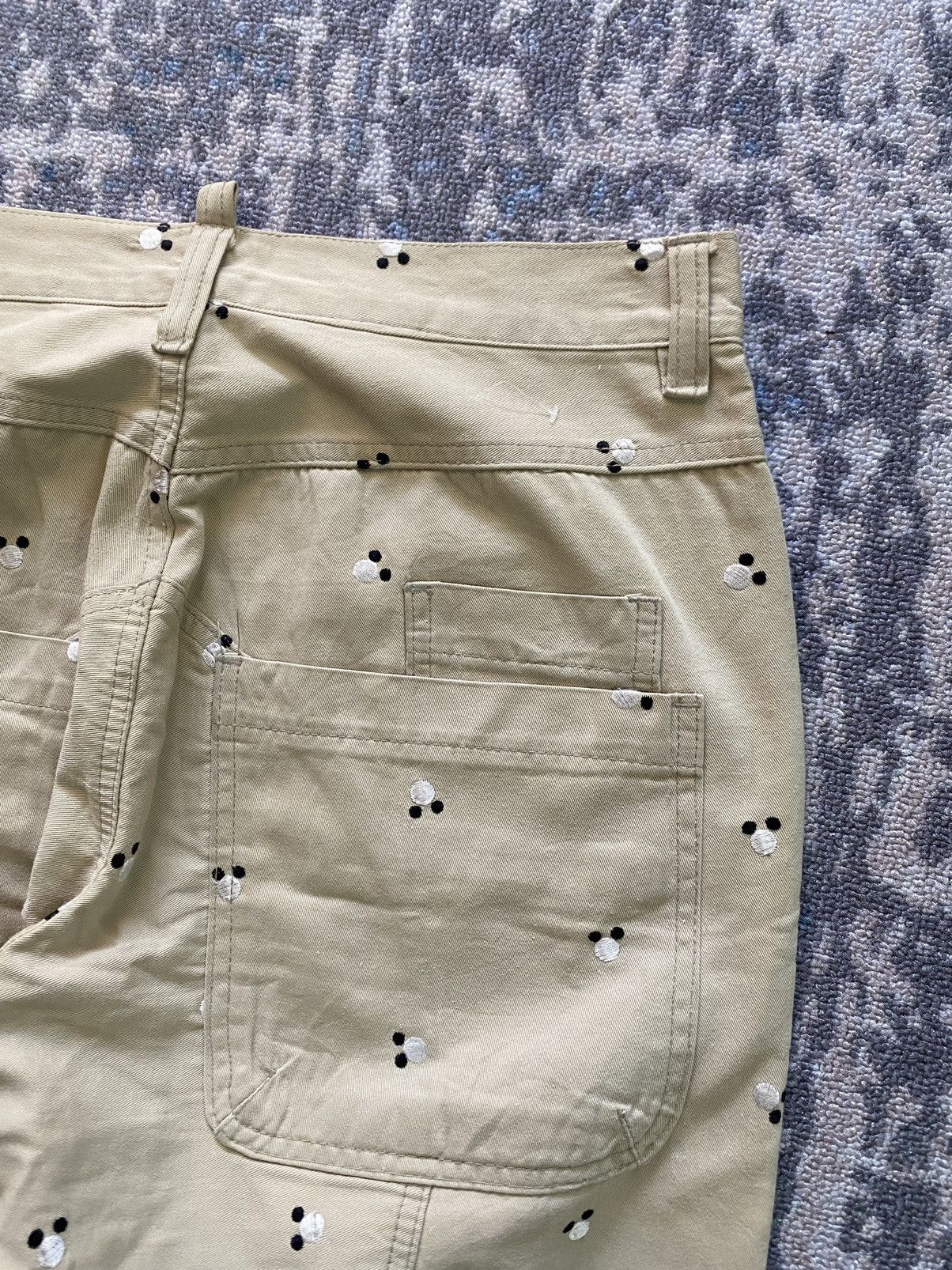Issey Miyake × Japanese Brand × mercibeaucoup Japanes mercibeaucoup issey miyake Emboidery Casual Pants Size US 30 / EU 46 - 5 Thumbnail