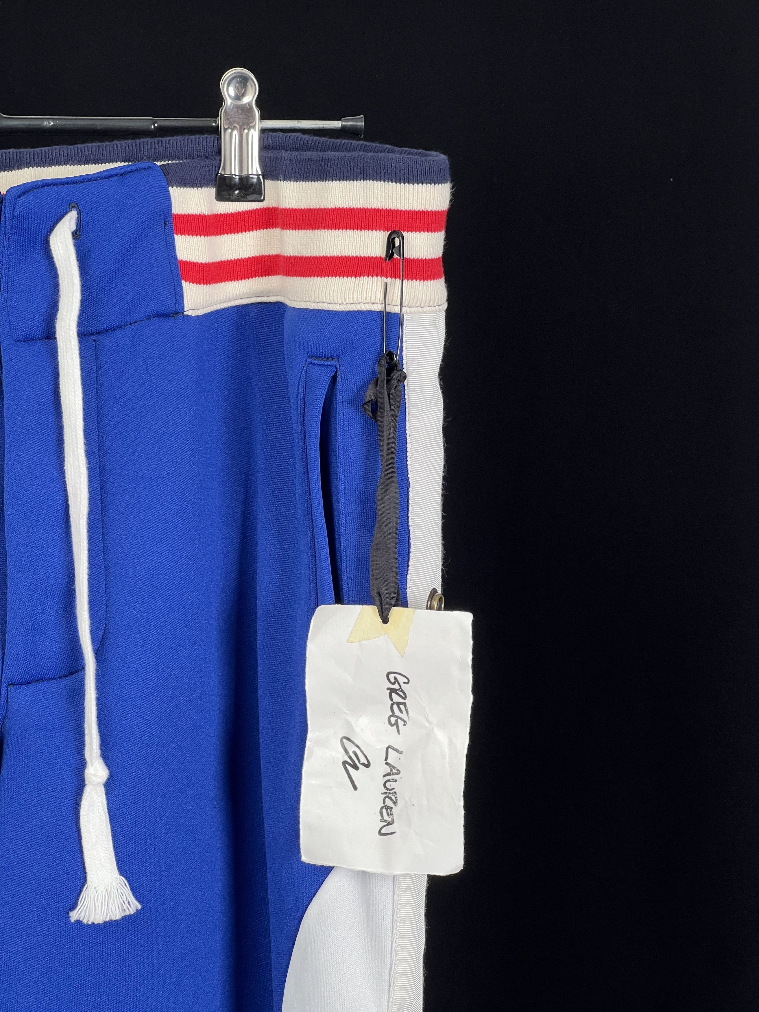 Greg Lauren Grosgrain-Trimmed Tech-Jersey Drawstring Track Pants Size US 34 / EU 50 - 5 Thumbnail