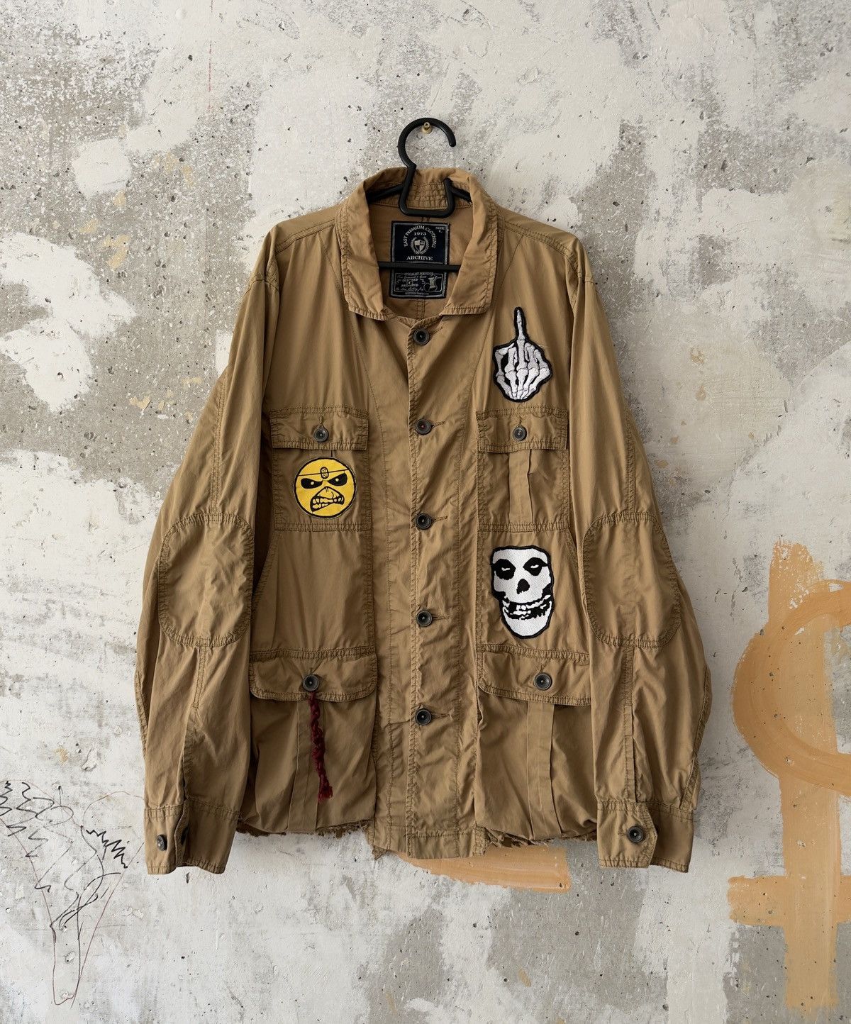 Misfits EPC PatchWork Big Logo Hard Core Custom Crazy Jacket Misfits Size US L / EU 52-54 / 3 - 8 Thumbnail