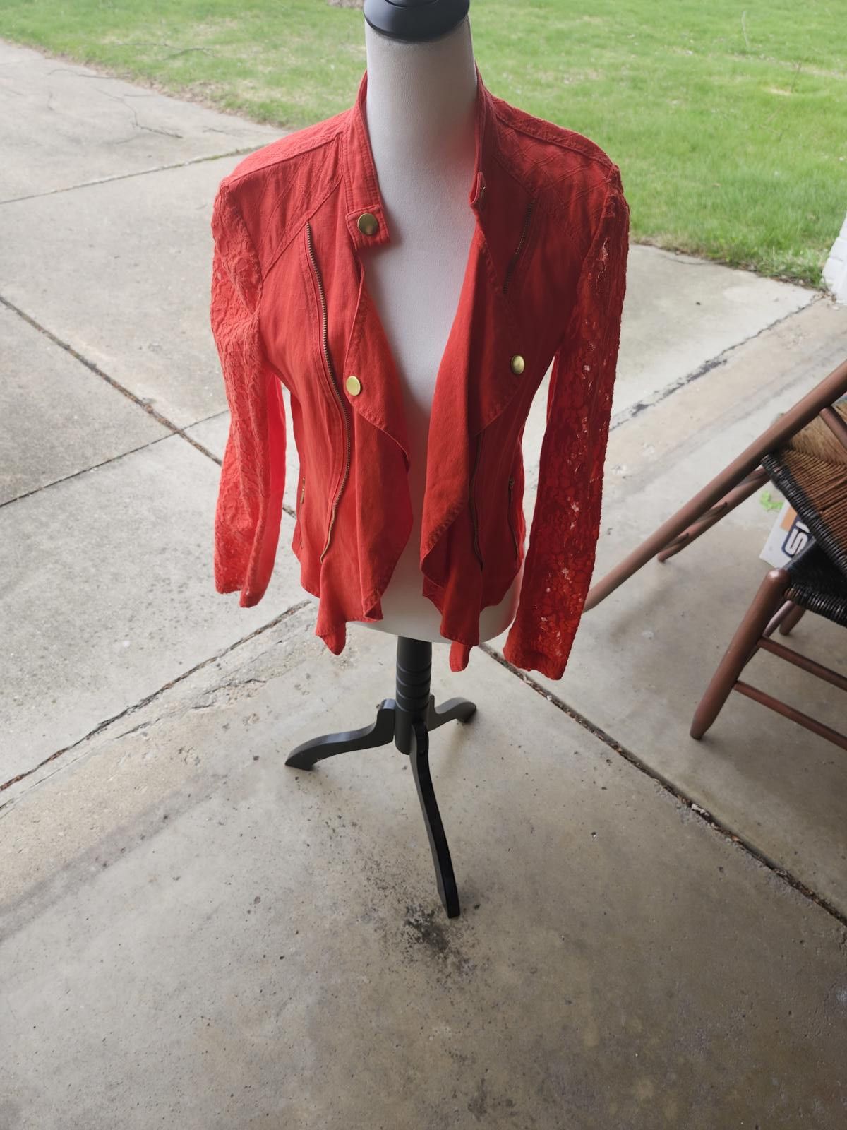 Designer Inc red blazer Size L / US 10 / IT 46 - 1 Thumbnail