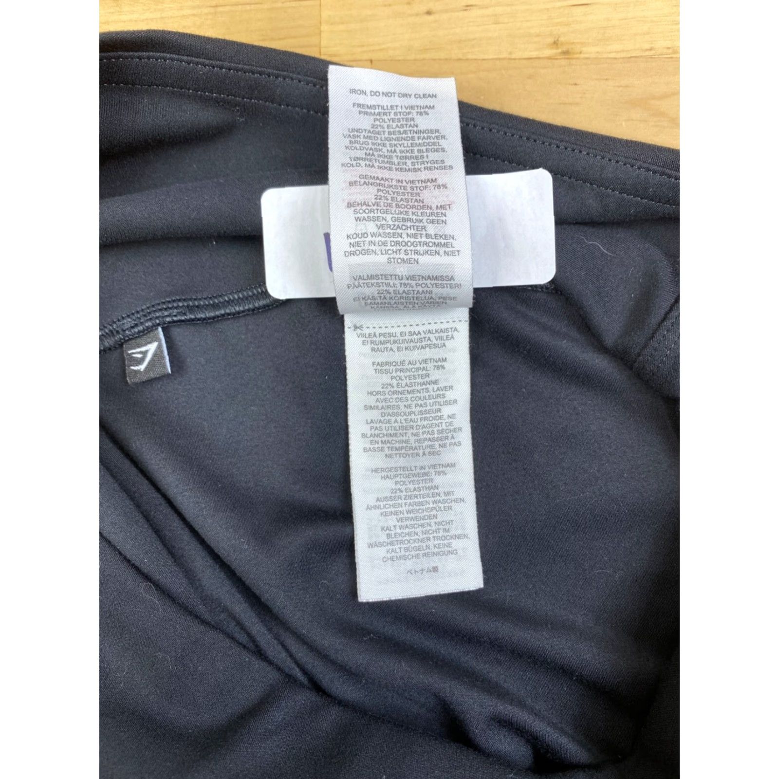 Gymshark GymShark Leggings Capri Mens M Black Activewear Gym Training 10541 Size 32" / US 10 / IT 46 - 3 Thumbnail