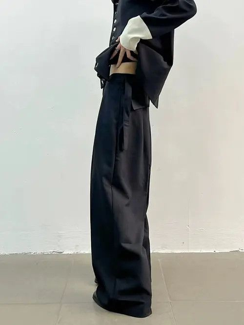 Japanese Brand Fujimori x Hori Black retro wrap pants trousers Size US 32 / EU 48 - 5 Thumbnail