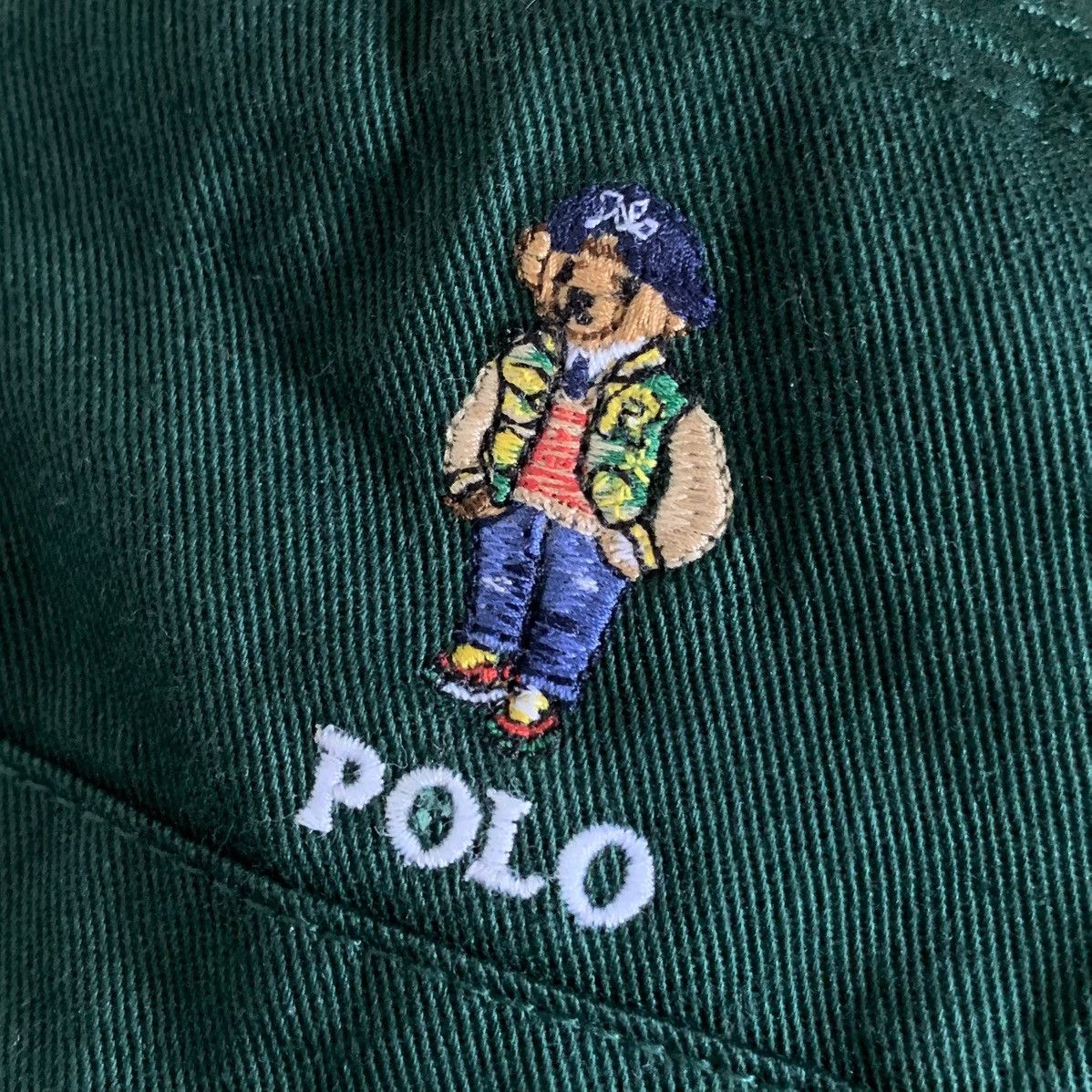 Polo Ralph Lauren Ralph Lauren 100% cotton bear embroidered bucket hat small Size ONE SIZE - 2 Thumbnail