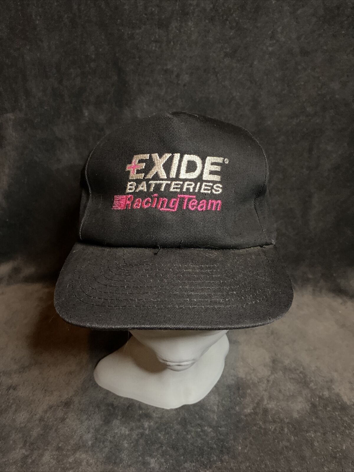 NASCAR VINTAGE Exide Battery Embroidered Hat Signed Jeff Burton 99 Size ONE SIZE - 1 Thumbnail