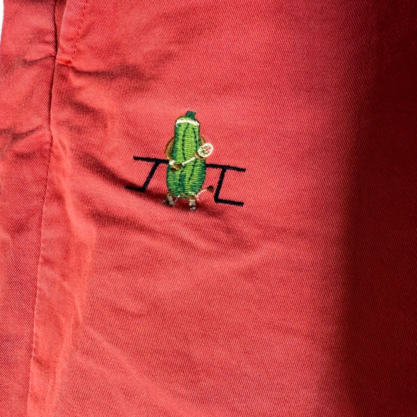 Polo Ralph Lauren VINTAGE Polo Ralph Lauren Mens Chino Shorts Polo Pickles Embroidered Sports Pink 9in Inseam Casual Mens Size US M / EU 48-50 / 2 - 3 Thumbnail