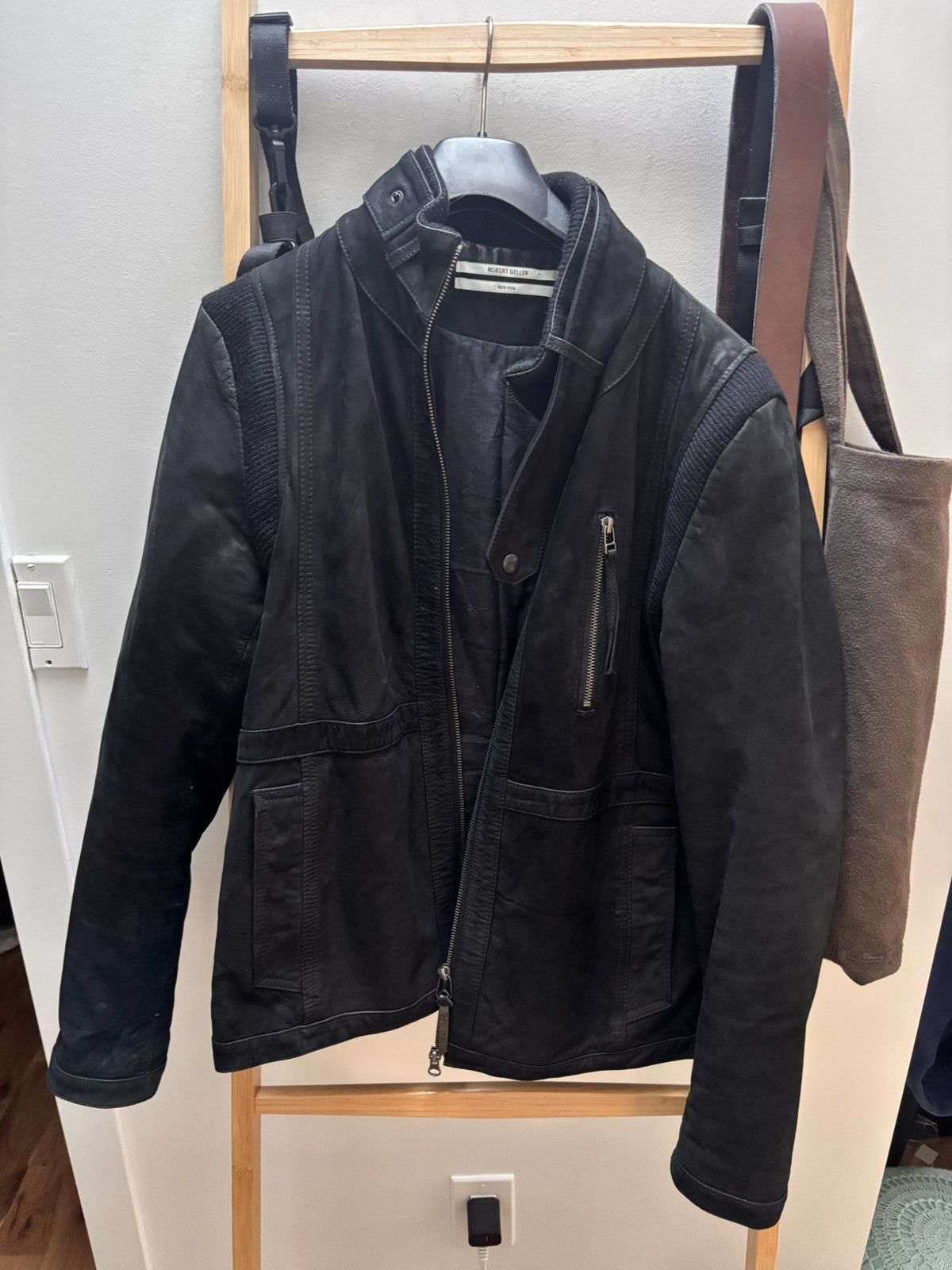 ROBERT GELLER ロバートゲラー　ラムレザー　ライダース　44 Men's Robert Geller Outerwear | Grailed
