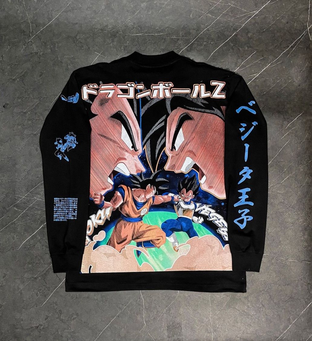 Anime × Japanese Brand Modern Dragon Ball Z : Vegeta - Prince of Saiyan Tee Size US XL / EU 56 / 4 - 7 Thumbnail