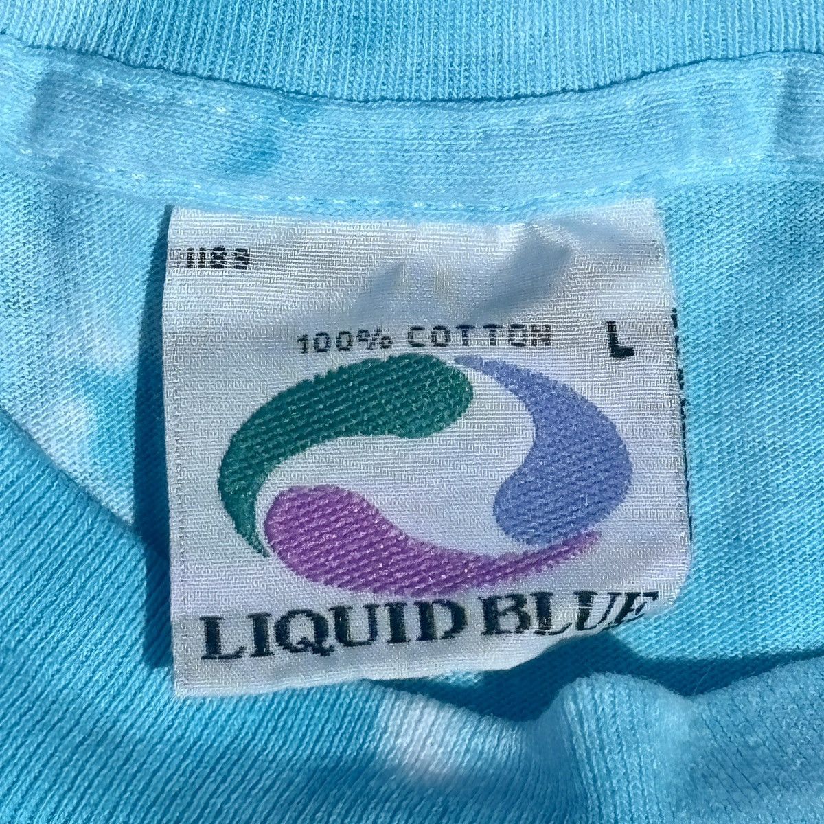 Grateful Dead × Online Ceramics 1993 Liquid Blue Grateful Dead Parachuting Bears Size US L / EU 52-54 / 3 - 5 Thumbnail