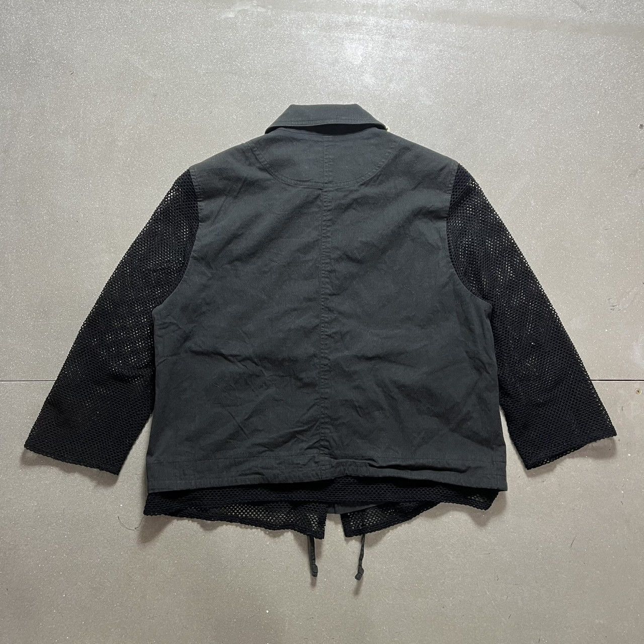 Japanese Brand × Le Grande Bleu (L.G.B.) Lufran Japanese Brand Mesh-Sleeve Jacket Size US L / EU 52-54 / 3 - 12 Thumbnail