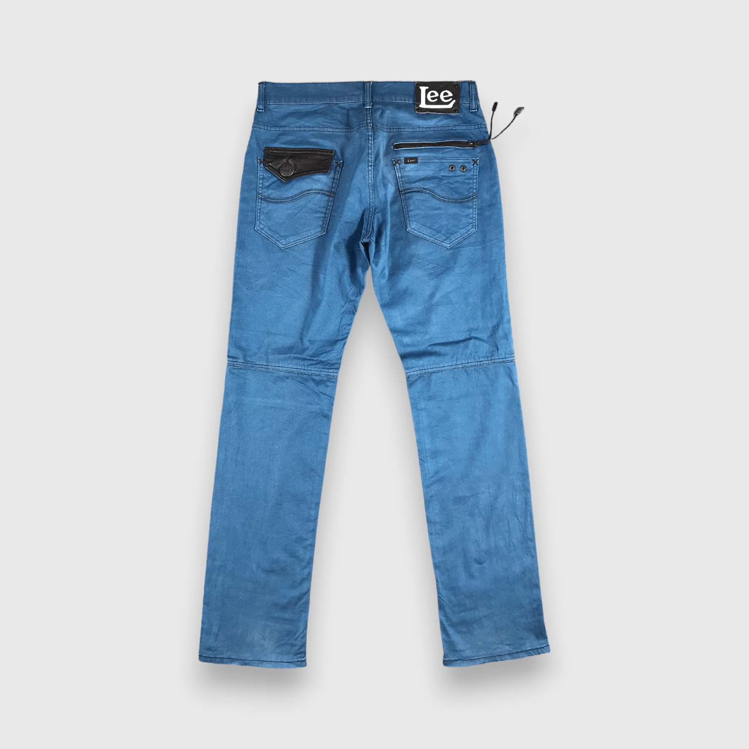 Lee Vintage Blue Wash Lee Jeans-J1817 Size US 34 / EU 50 - 2 Thumbnail