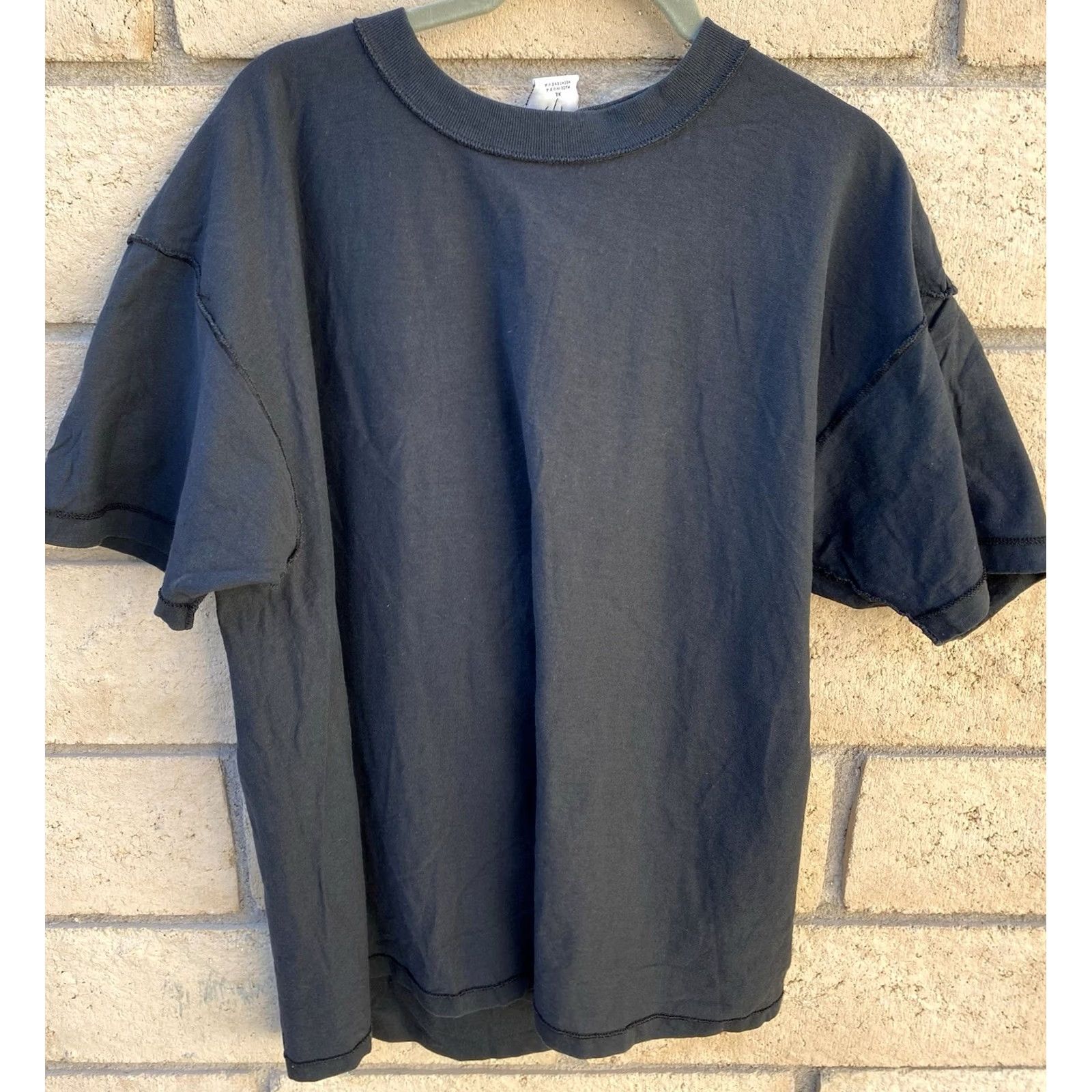 Vintage VINTAGE Top Dawg T-Shirt XL Black 90s Graphic Print Short Sleeve Mens Cotton Mid-to-Late 1990s Size US XL / EU 56 / 4 - 7 Thumbnail