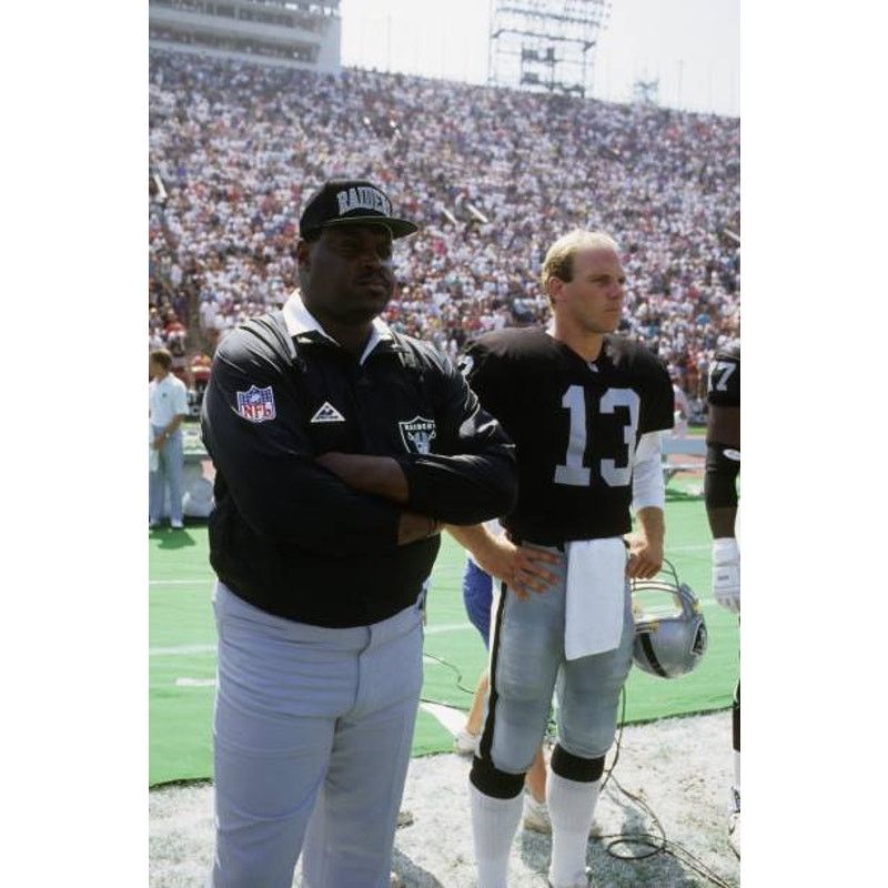 NFL × Starter Los Angeles Raiders 90s 1/4 Pullover jacket M blk Pro vtg Size US M / EU 48-50 / 2 - 6 Thumbnail