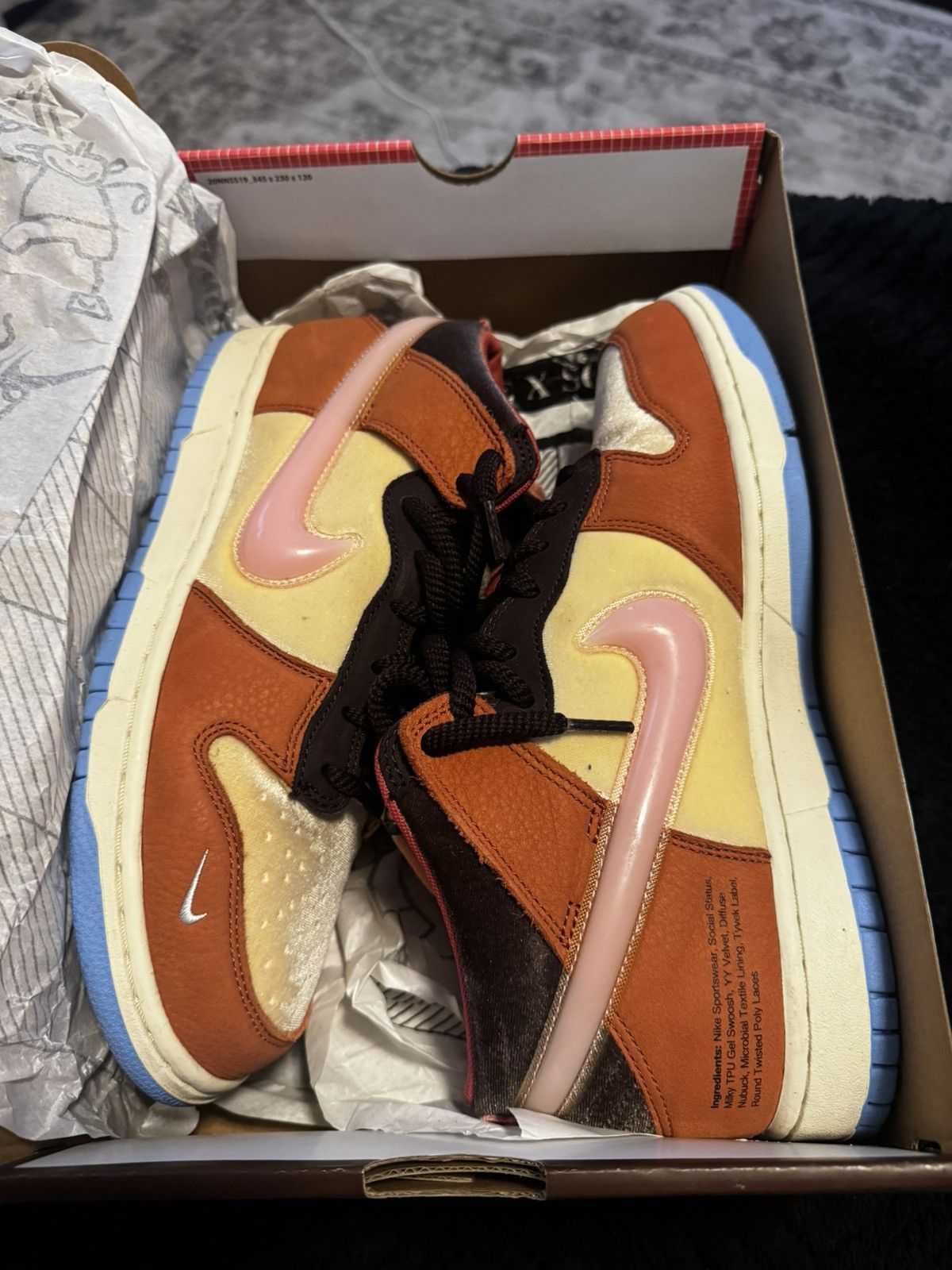 Nike × Social Status Nike dunk / SS Size US 10 / EU 43 - 3 Thumbnail