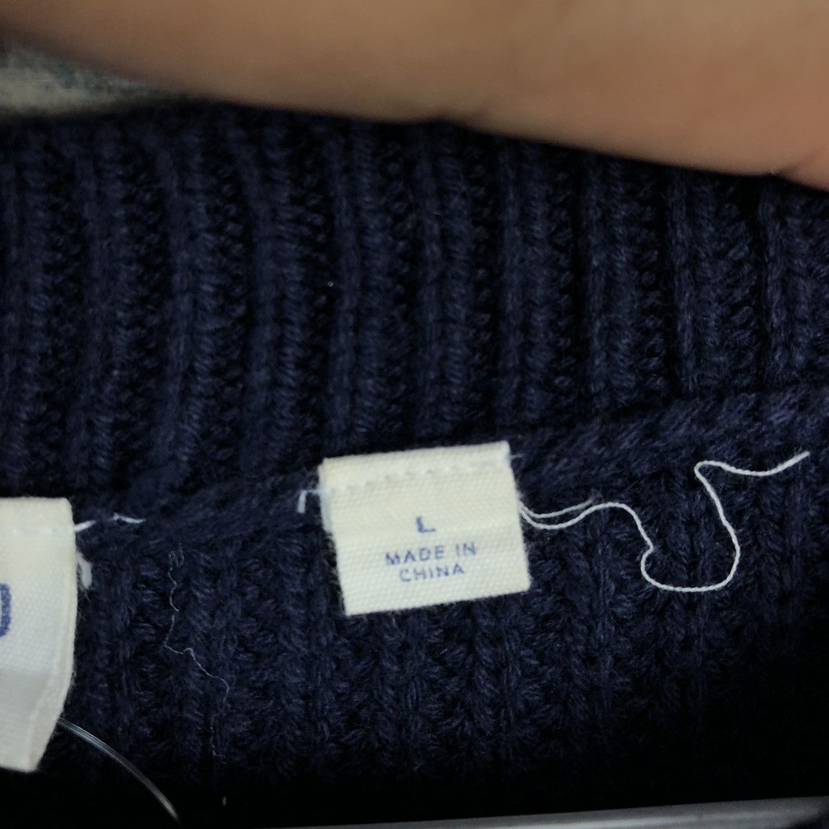 Gap Gap Dark Blue Knitwear #A1552 Size US L / EU 52-54 / 3 - 10 Thumbnail