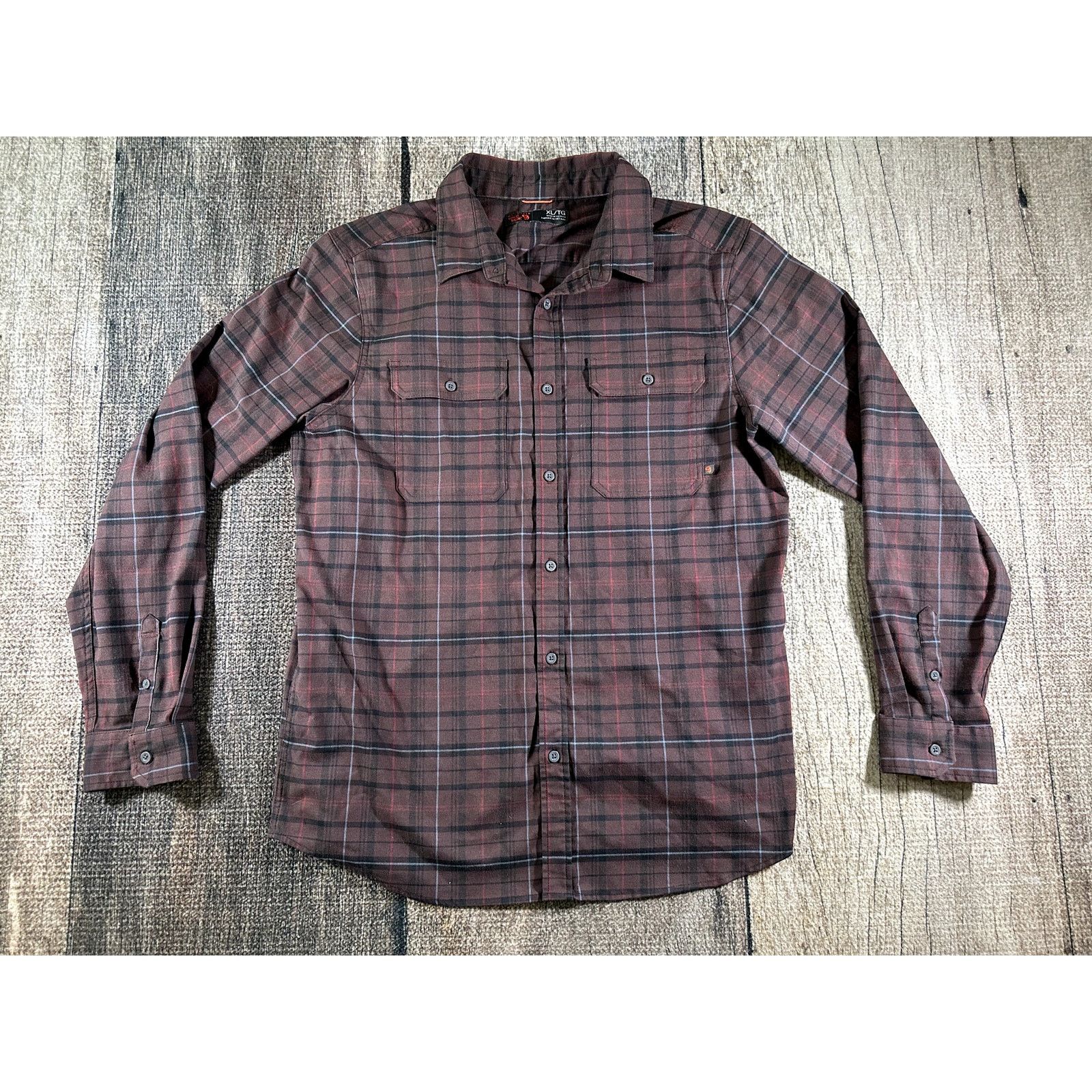 Mountain Hardwear Mountain Hardwear Stretchstone Flannel Shirt XL Button Down Size US XL / EU 56 / 4 - 1 Thumbnail