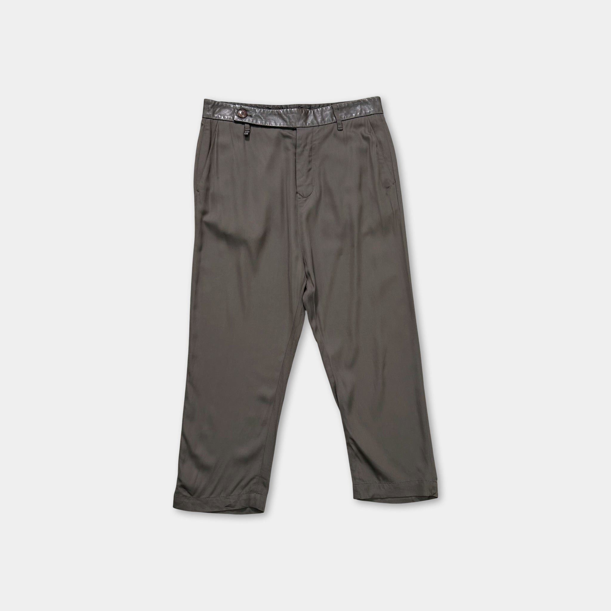 Rick Owens Rick Owens 3/4 Length Brown Suit Pants Size US 32 / EU 48 - 1 Thumbnail