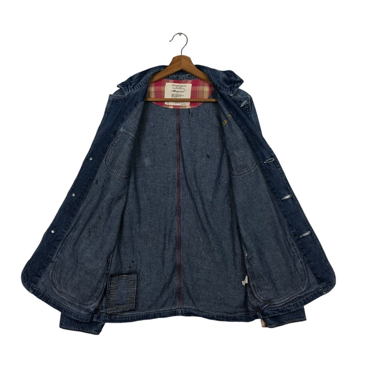 Japanese Brand 🔥M2SQUARED WORKER DENIM JACKET BLANKET ISSEY MIYAKE Size US M / EU 48-50 / 2 - 15 Thumbnail