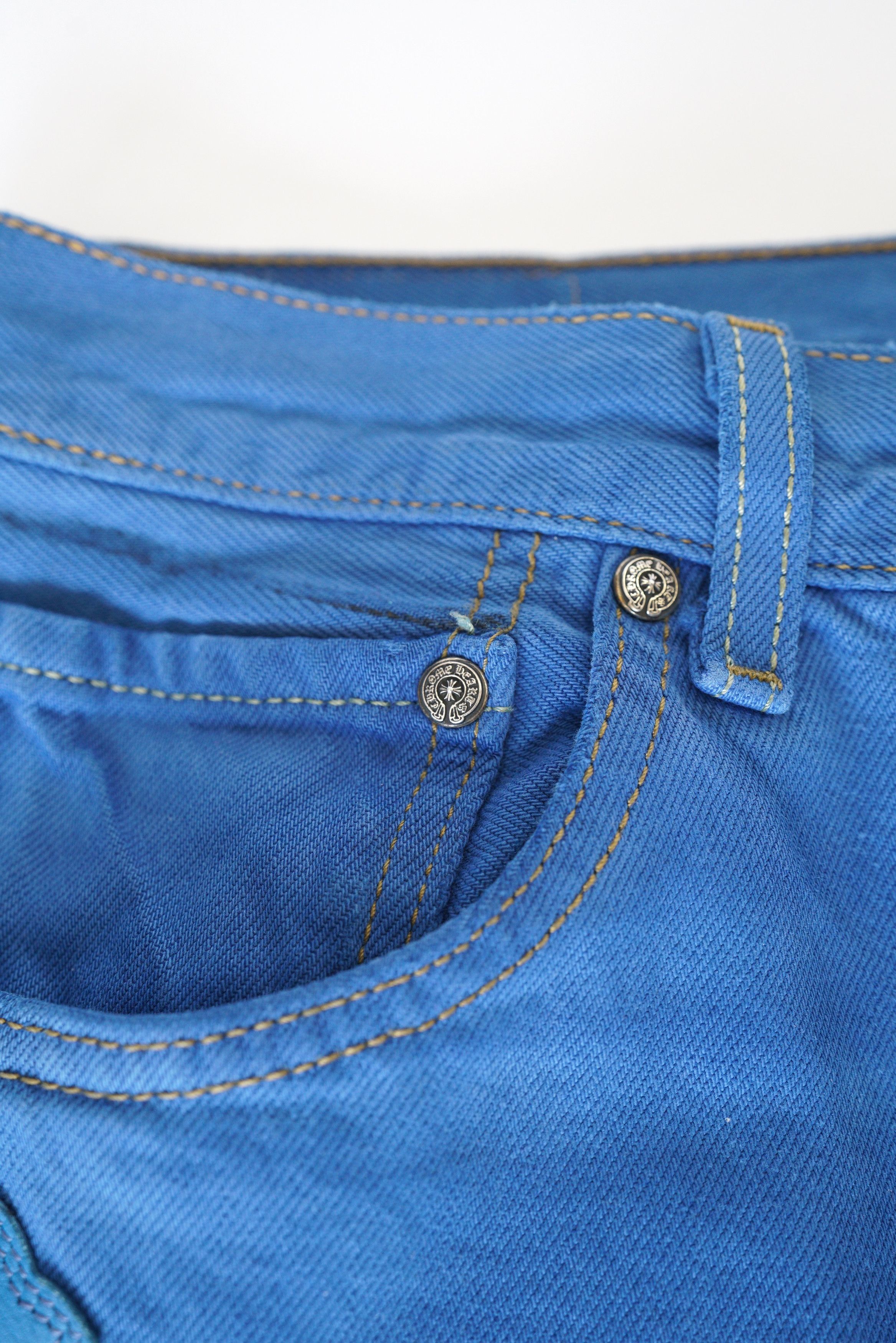 Chrome Hearts Chrome Hearts Levi's 501 London CLB Cross Patch Jeans - 30 Size US 30 / EU 46 - 6 Thumbnail