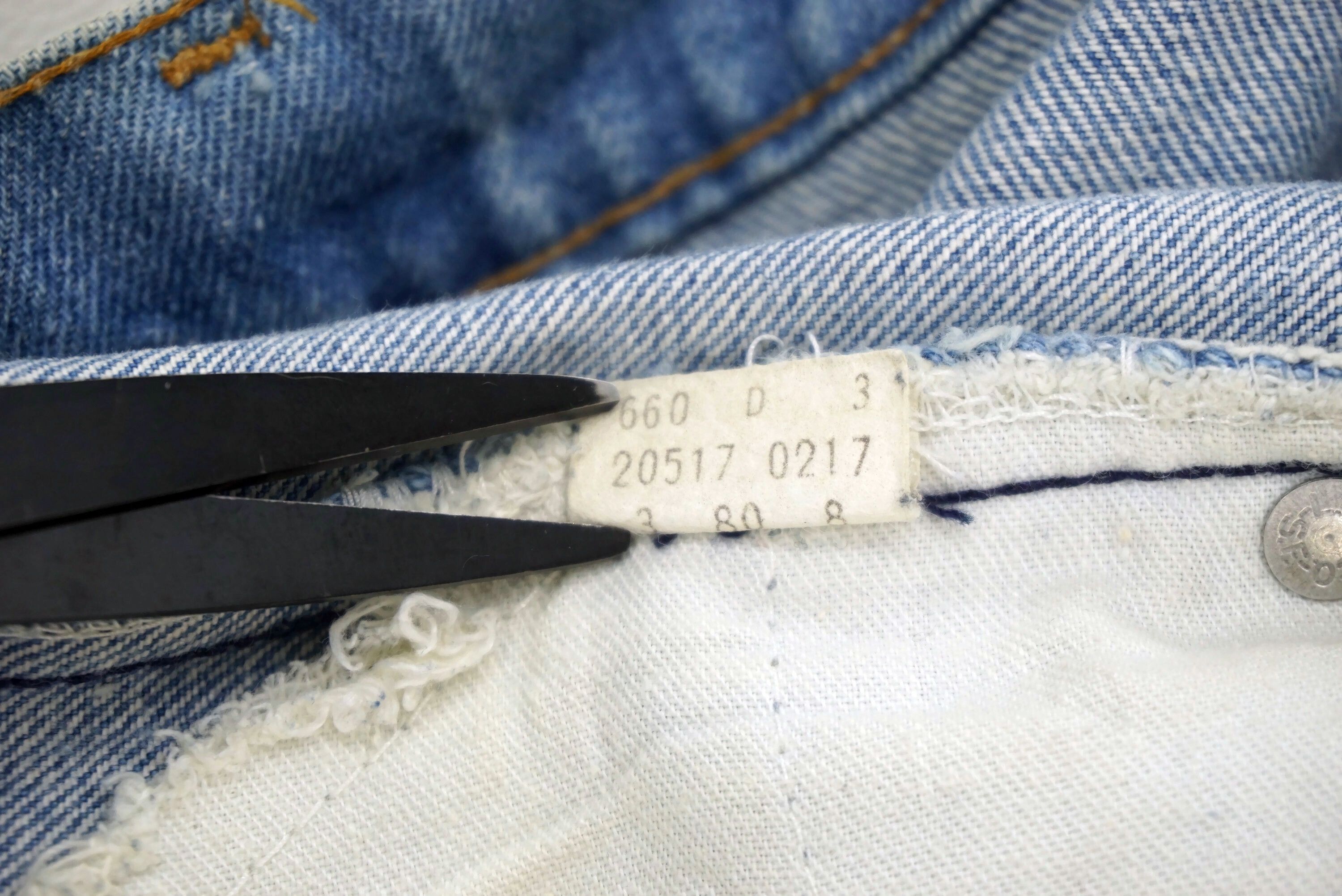 Other Vintage Levi's 517 Jeans Orange Tab W29 L30 Made in USA Size US 29 - 17 Thumbnail