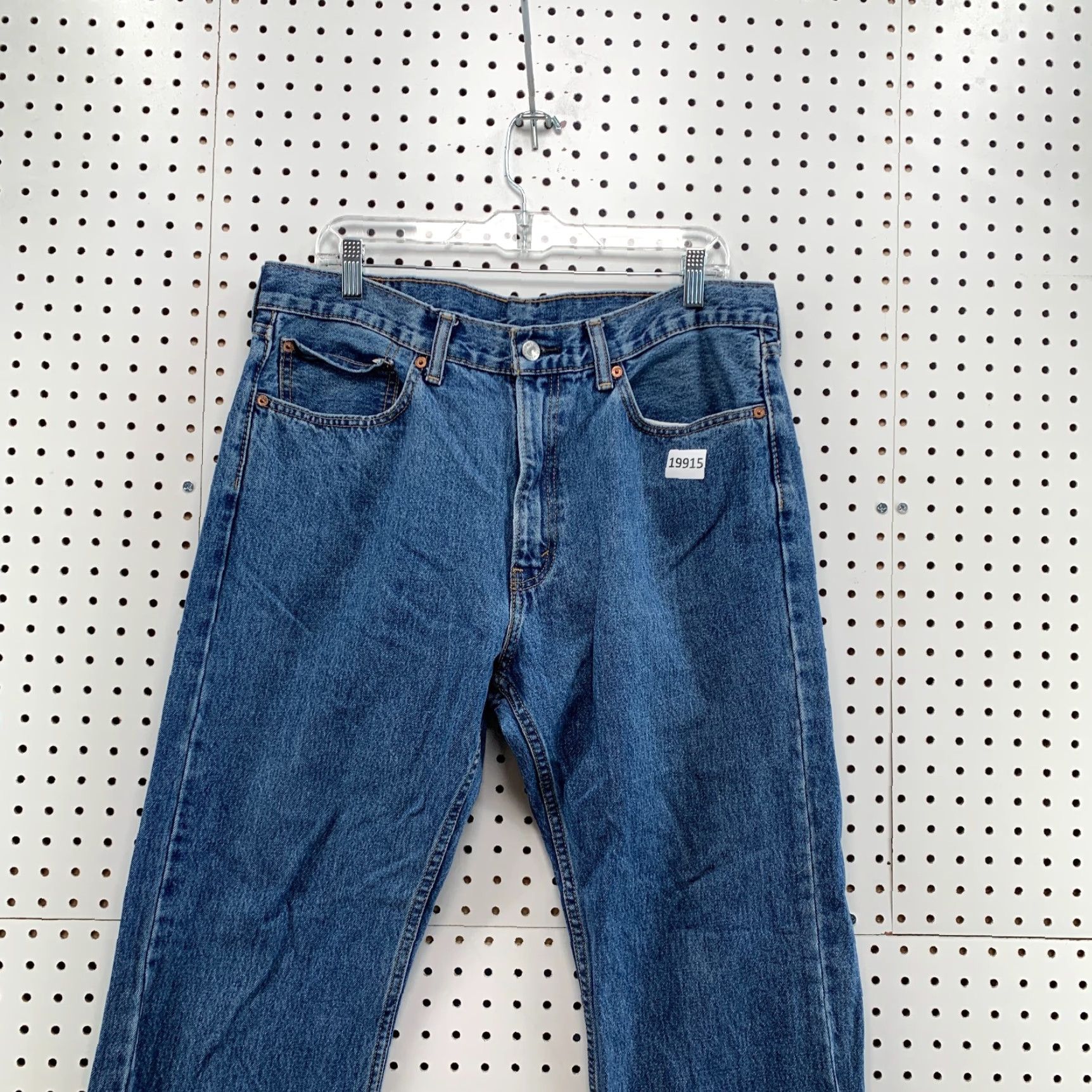 Levi's VINTAGE Levi's 505 Blue Denim Jeans Mens Size 36x30 Straight Levi's 505 Blue Denim Jeans Mens Size 36x30 Straight Leg Blue Size US 36 / EU 52 - 2 Thumbnail