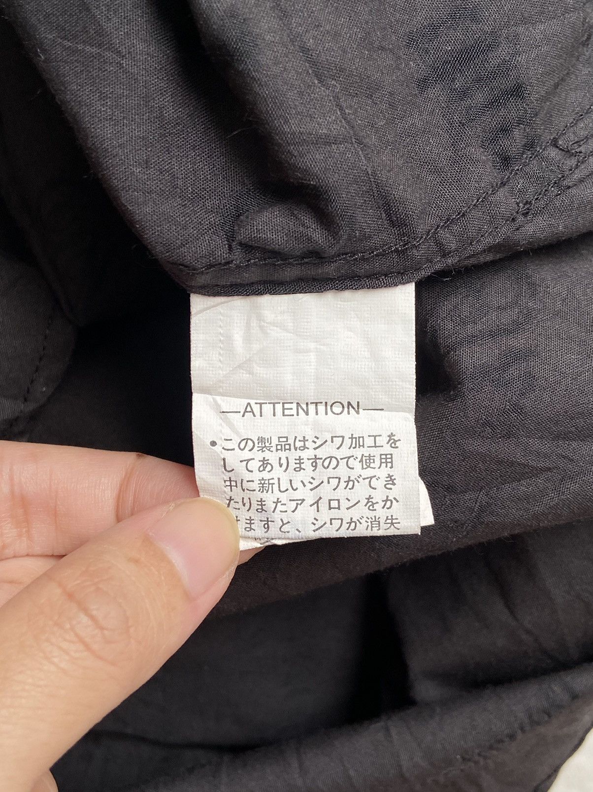 Designer × Japanese Brand BERNINGS SHO Black Shirt Size US S / EU 44-46 / 1 - 9 Thumbnail