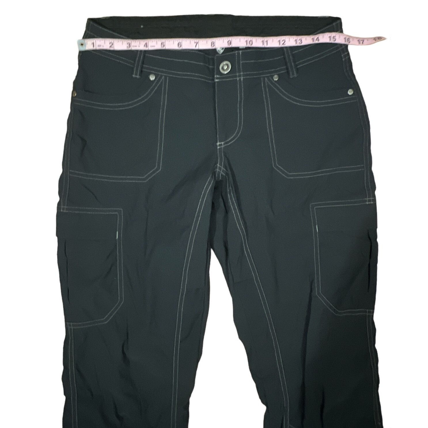 Kuhl KUHL pants womens size 8 regular charcoal lightweight campin Size 30" / US 8 / IT 44 - 3 Thumbnail