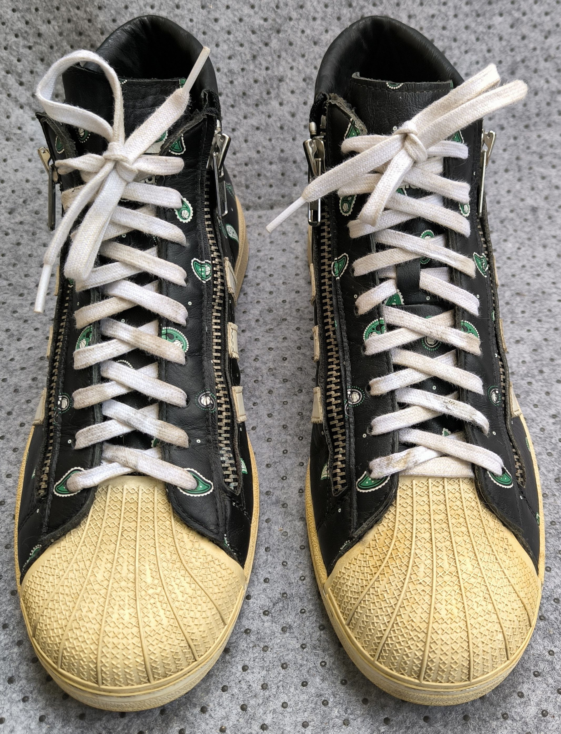 Adidas ADIDAS x OPENING CEREMONY paisley high-top sneakers Size US 11 / EU 44 - 3 Thumbnail