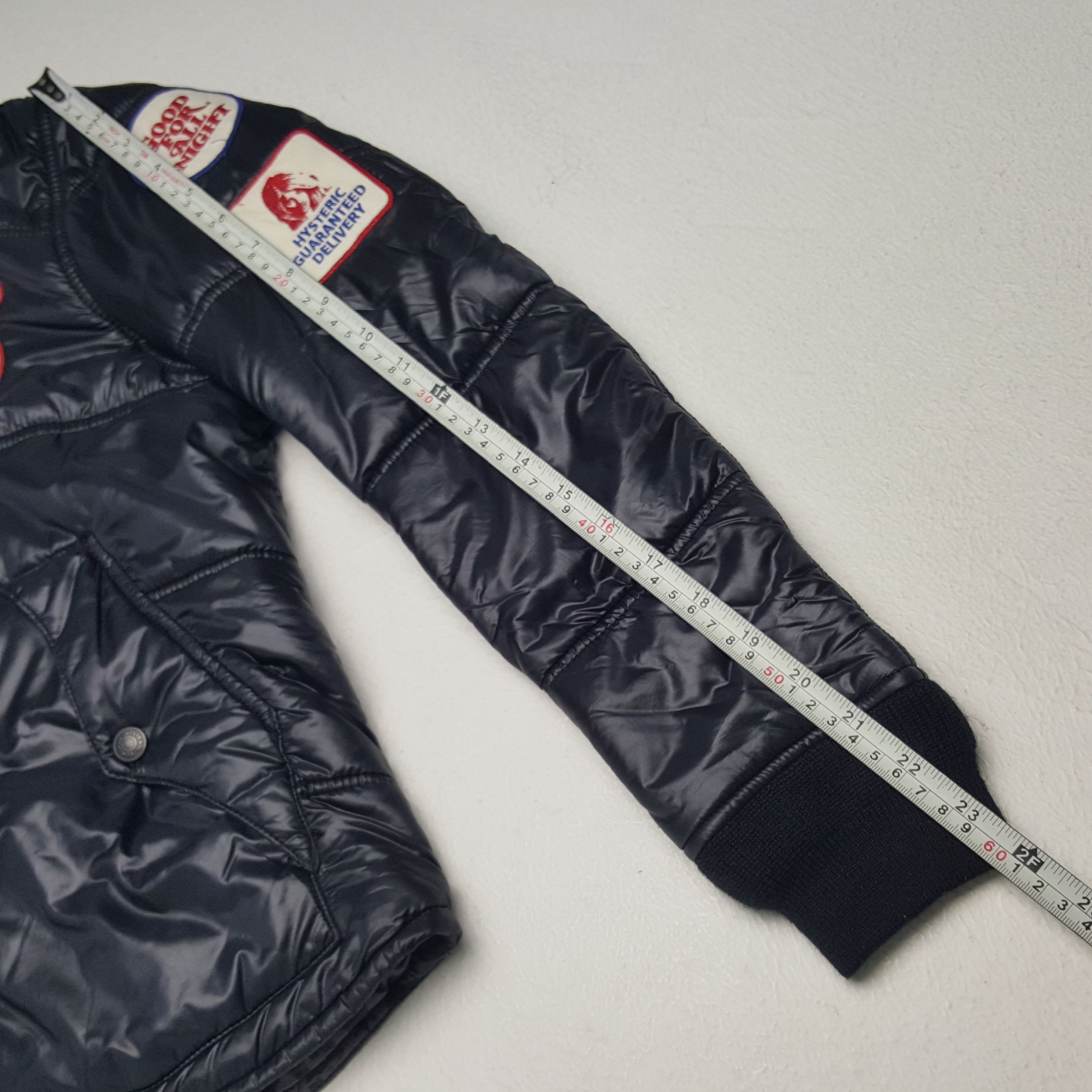 Hysteric Glamour × Japanese Brand Vintage Hysteric Glamour Puffer Jacket With Hoodie Size XS / US 0-2 / IT 36-38 - 8 Thumbnail