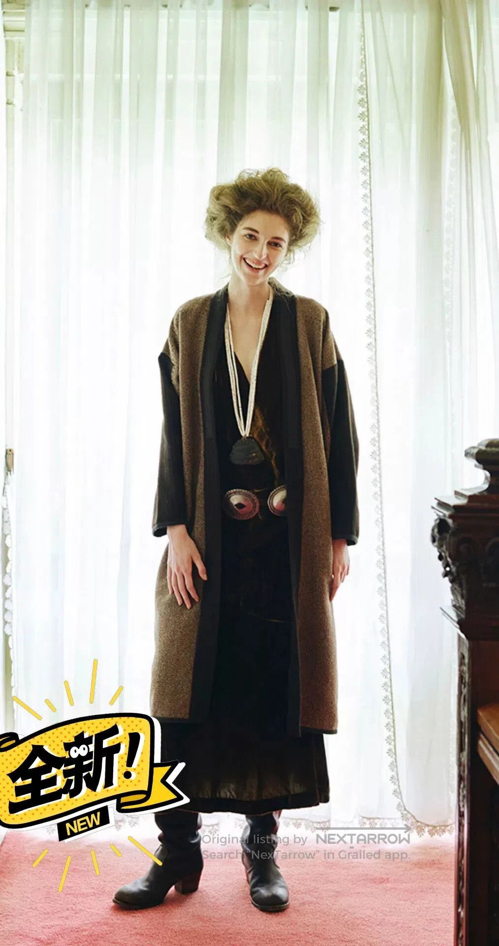Visvim Visvim WMV Kimono Herringbone Coat. Size S / US 4 / IT 40 - 1 Thumbnail