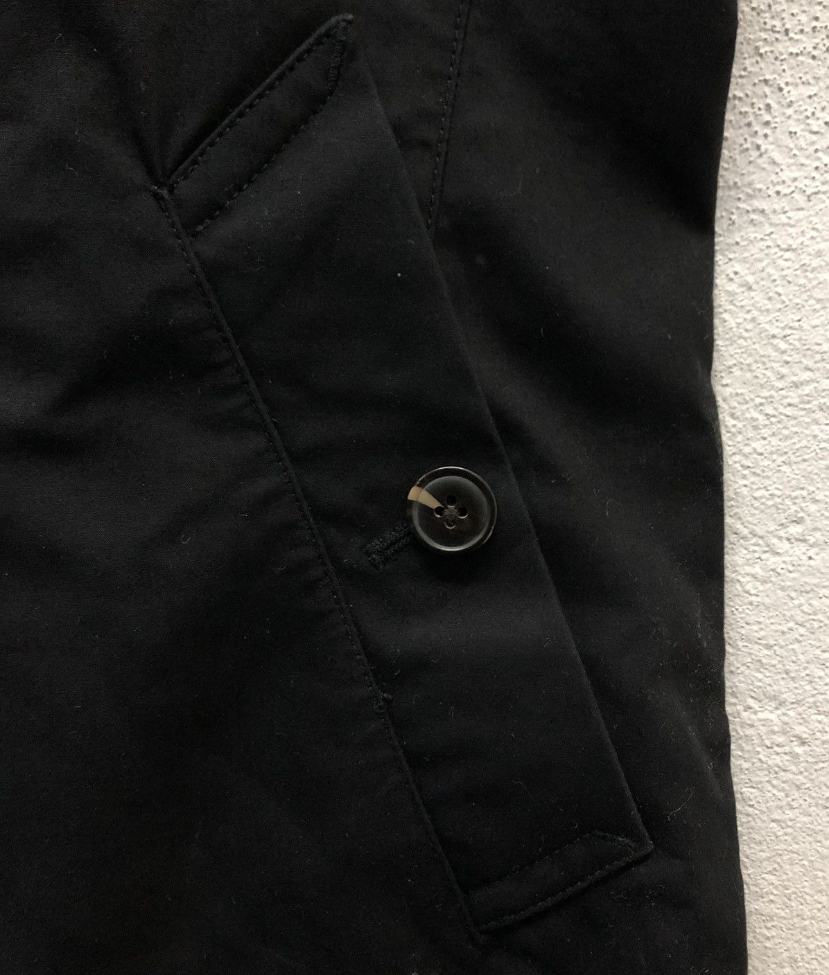 NANO universe × Vintage Nano Universe Tokyo Black Cotton Hooded Coat – Size S Size US S / EU 44-46 / 1 - 7 Thumbnail