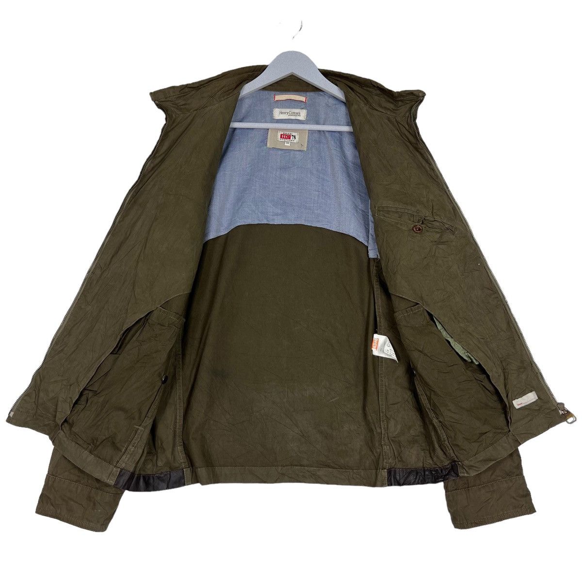 Henry Cotton's 🔥 HENRY COTTONS SCOTLAND KHAKI JACKET Size US M / EU 48-50 / 2 - 11 Thumbnail