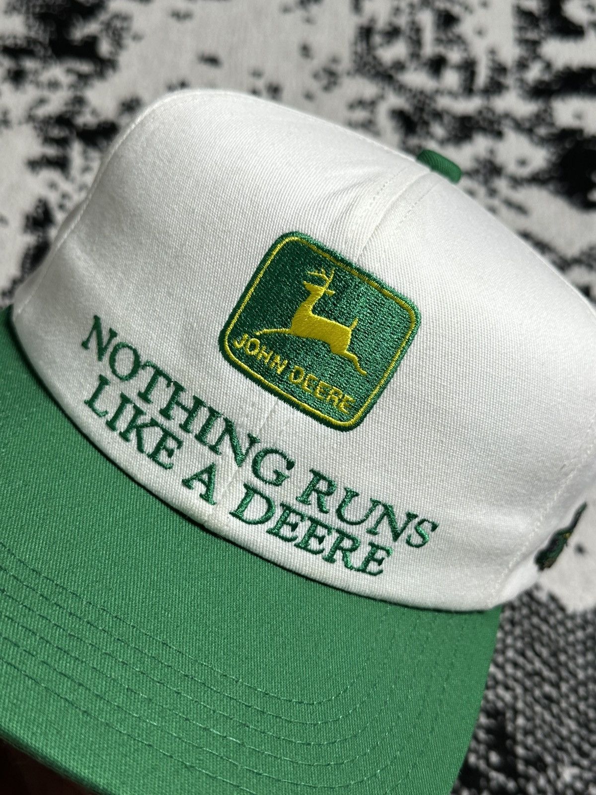 Vintage Vintage John Deere K-Products USA Hat Size ONE SIZE - 2 Thumbnail