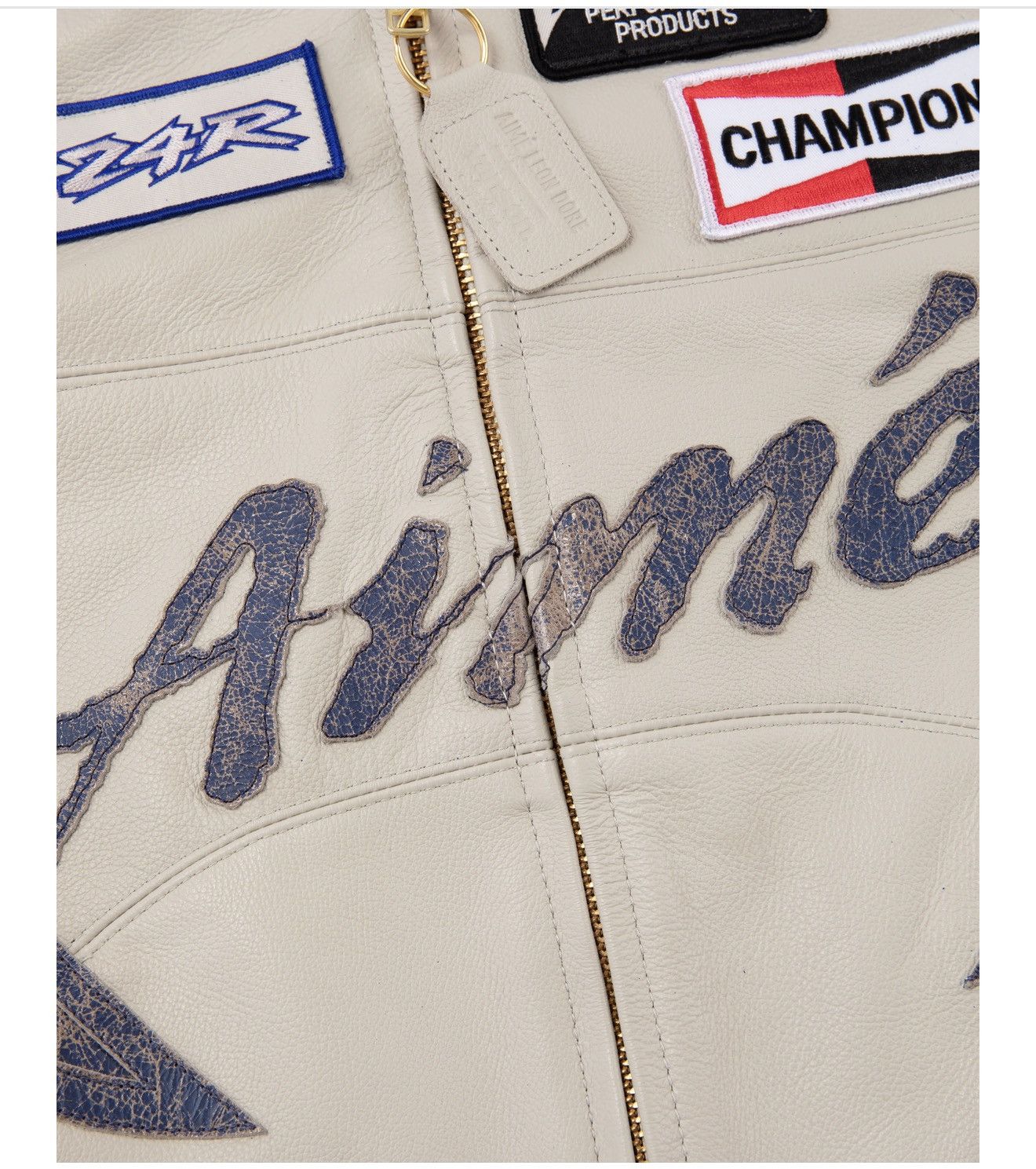 Aime Leon Dore × Vanson Leathers New ALD X Vanson Leathers Disstressed Leather Moto Jacket Size US M / EU 48-50 / 2 - 3 Thumbnail