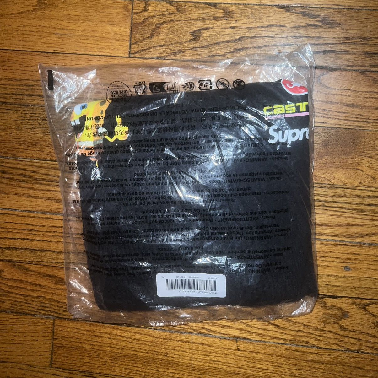 Supreme Supreme Spongebob Castel Racing L/S Tee Black Size: XXL Size US XXL / EU 58 / 5 - 5 Thumbnail