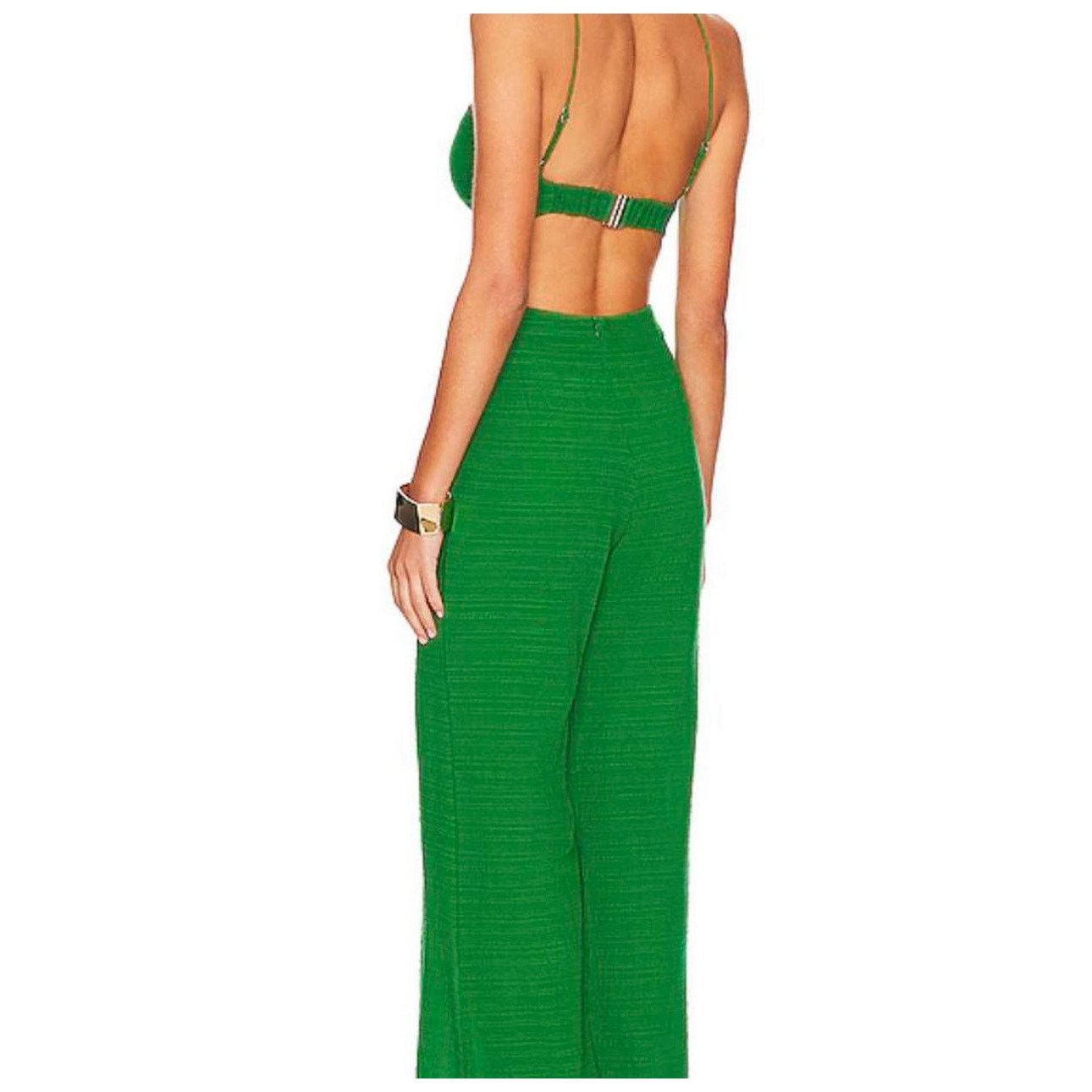 REVOLVE NWT Rumer Amoura Jumpsuit In Green Size XL Size 36" / US 14 / IT 50 - 2 Thumbnail