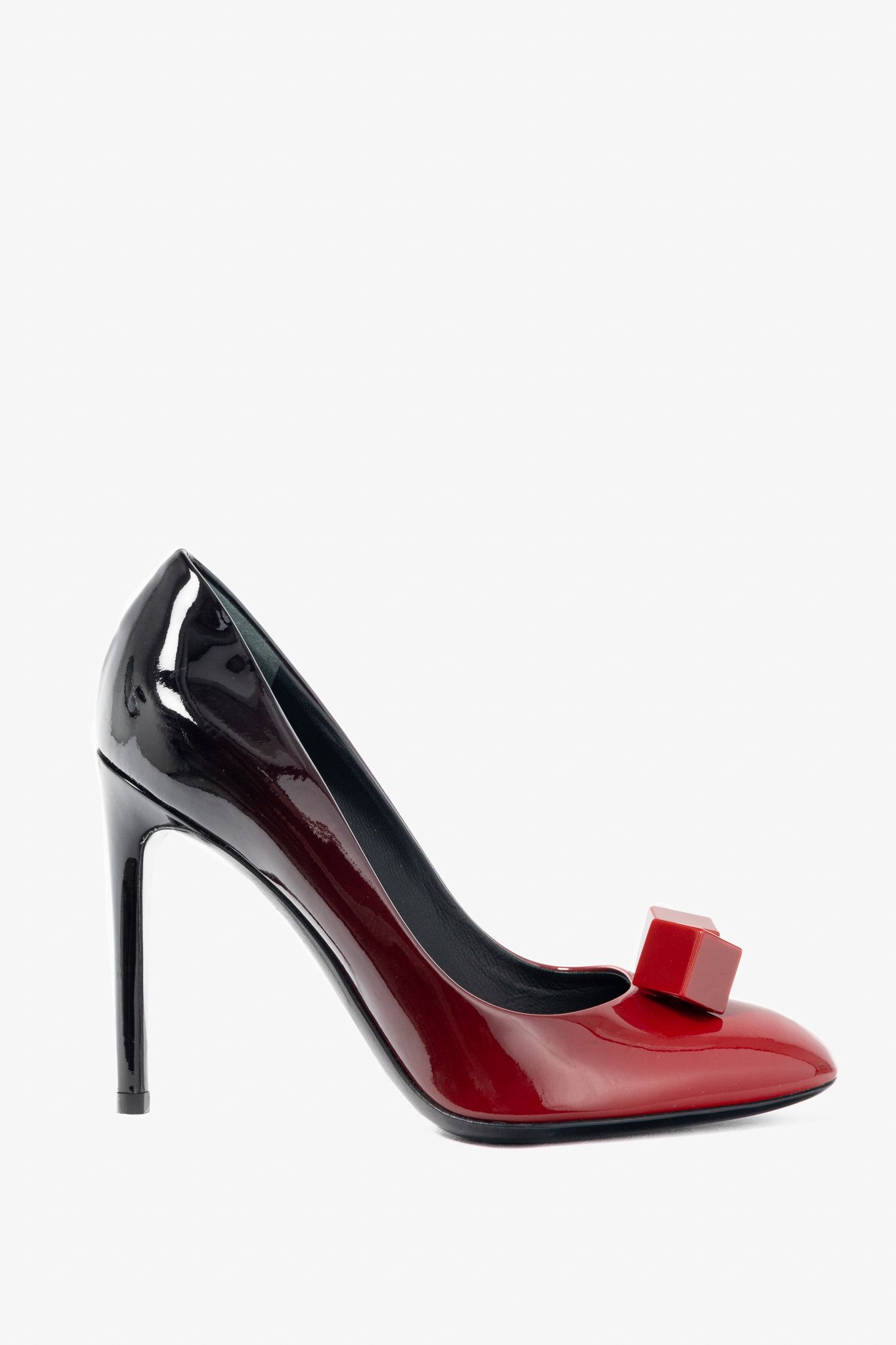 Louis Vuitton Louis Vuitton Gossip Ombre Patent Leather Cube Heels Size US 4.5 / IT 34.5 - 1 Thumbnail