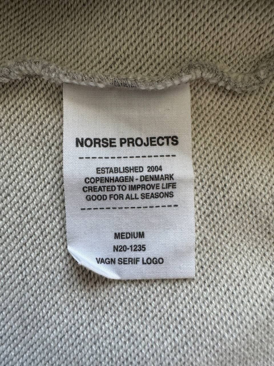 Norse Projects 🔥🔥 Norse Projects Grey Cotton T-Shirt Size US M / EU 48-50 / 2 - 5 Thumbnail