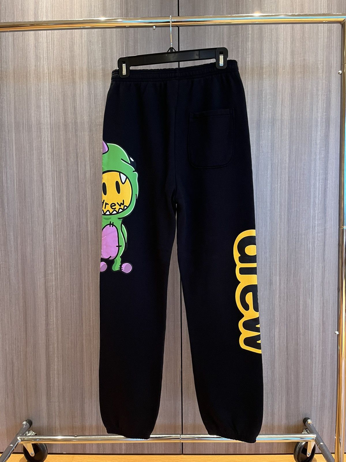 Drew House Drew House Dinodrew Black Jogger Sweatpants Size US 30 / EU 46 - 2 Thumbnail