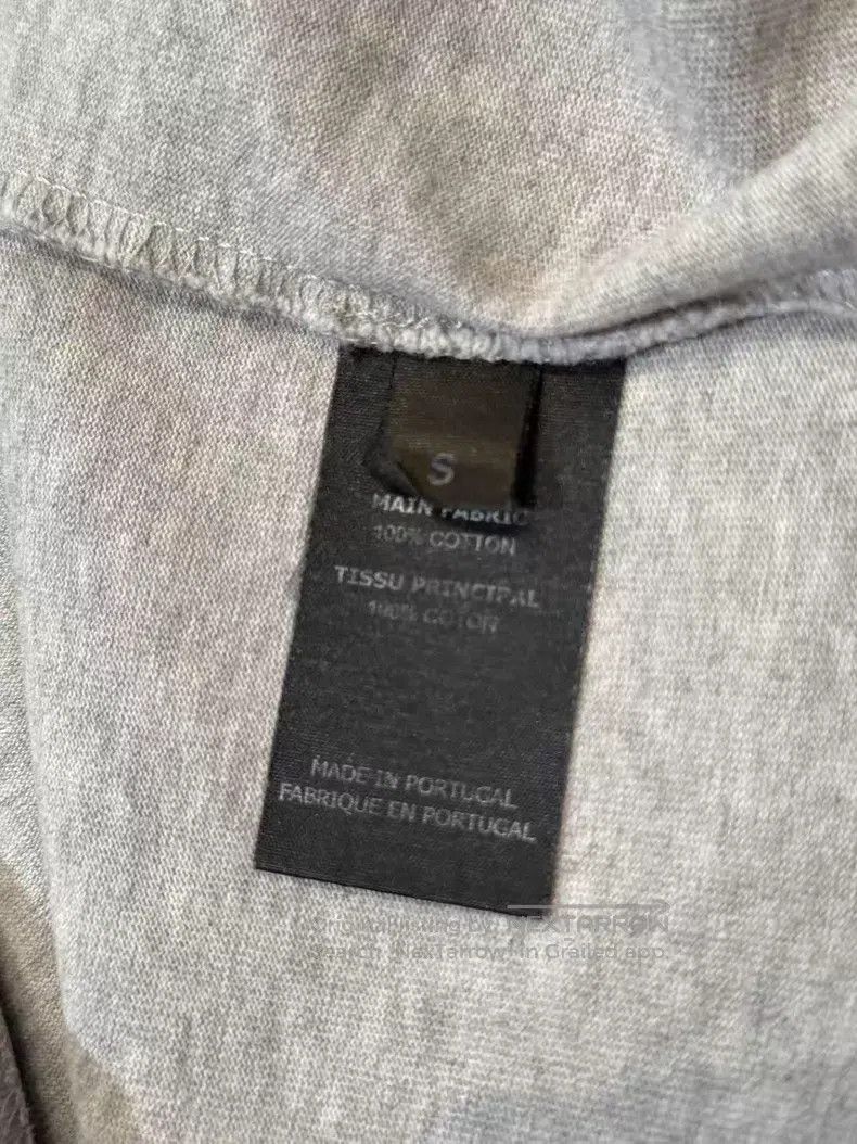 Vetements VETEMENTS Grey Embroidered Logo Short Sleeve T-Shirt Size US S / EU 44-46 / 1 - 6 Thumbnail
