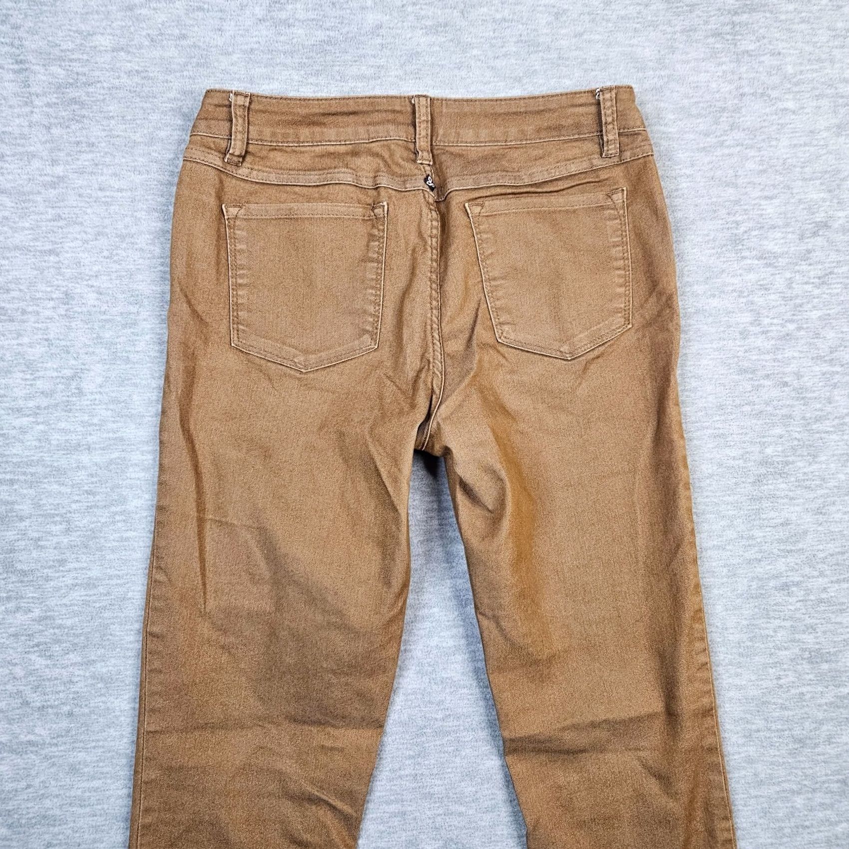 Prana prAna Jeans Brown Kayla Classic Mid Rise Size 4 Womens Denim Cotton Everyday Comfortable Belted Regular Fit Vintage: No Size 27" / US 4 / IT 40 - 5 Thumbnail