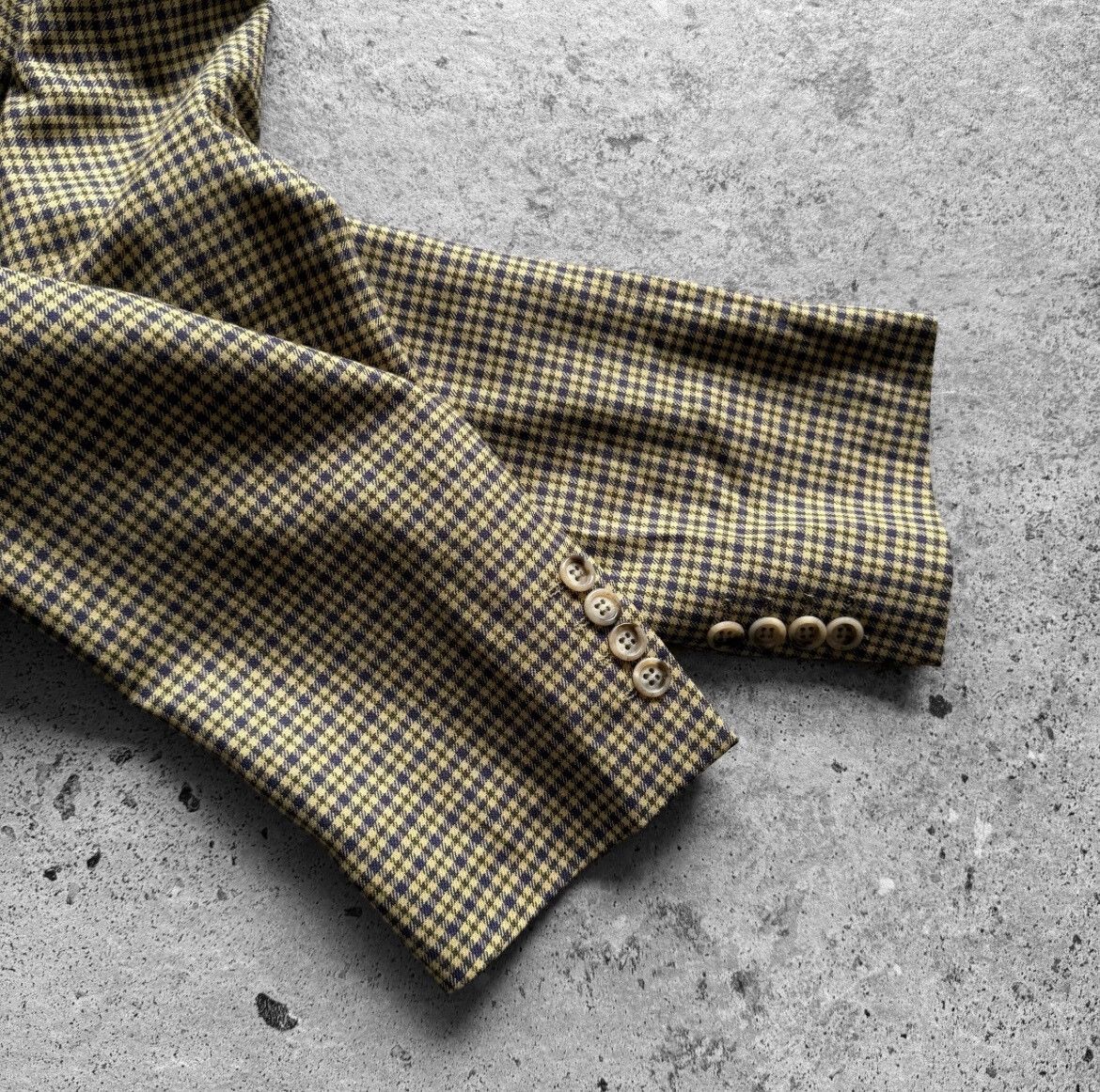 Daniel Hechter Daniel Hechter Paris Wool Blazer Check Tailored Jacket Size 42R - 4 Thumbnail