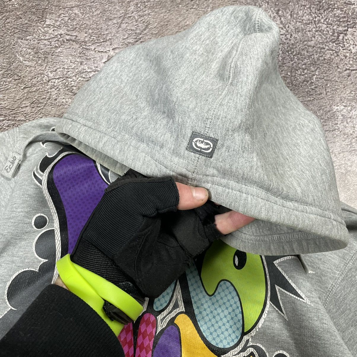 Vintage Vintage Y2K Ecko Graphic Hoodie Skate Streetwear Grey Slim S Size US S / EU 44-46 / 1 - 7 Thumbnail