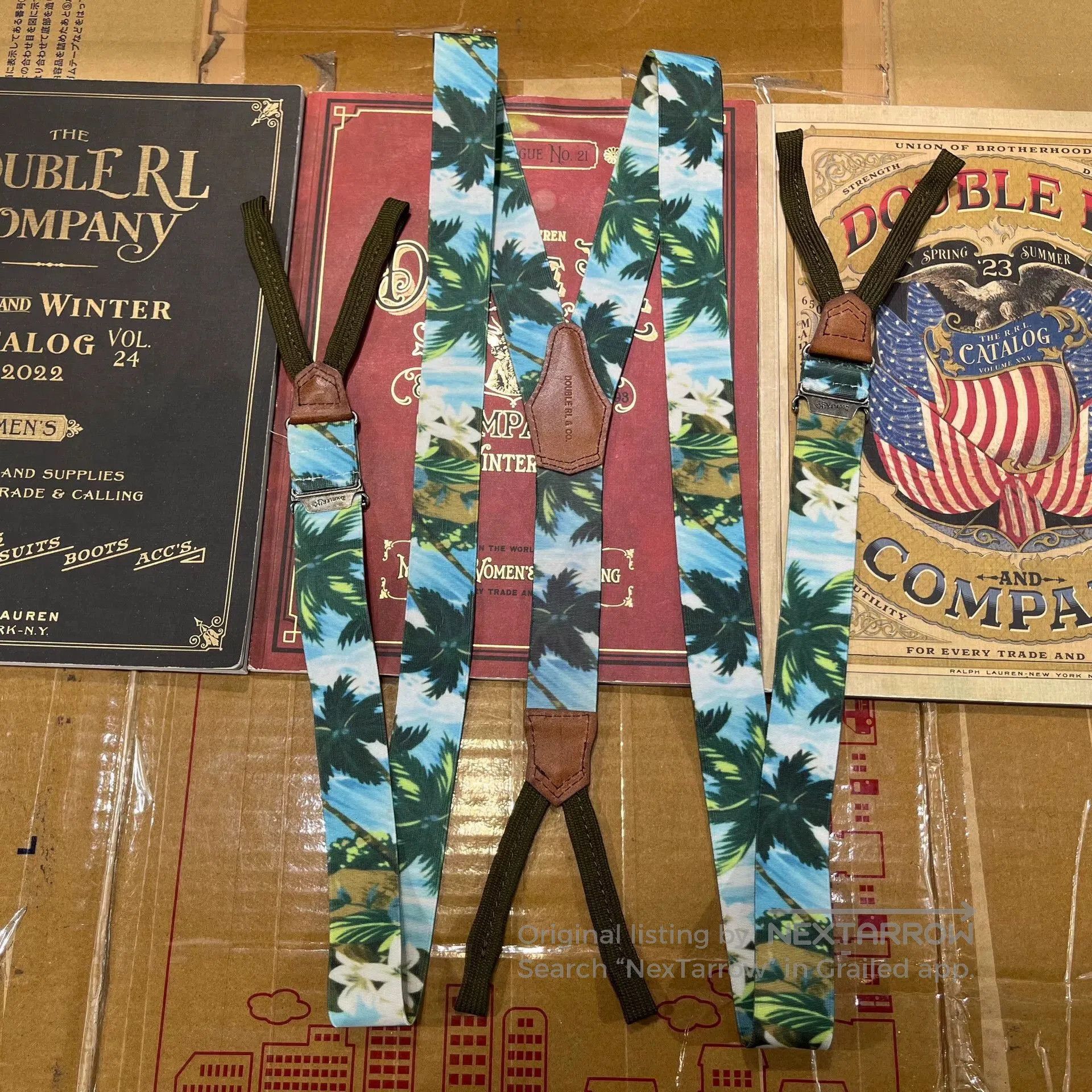 RRL Ralph Lauren colorful suspenders from Double RL Ralph Lauren. Size ONE SIZE - 1 Thumbnail